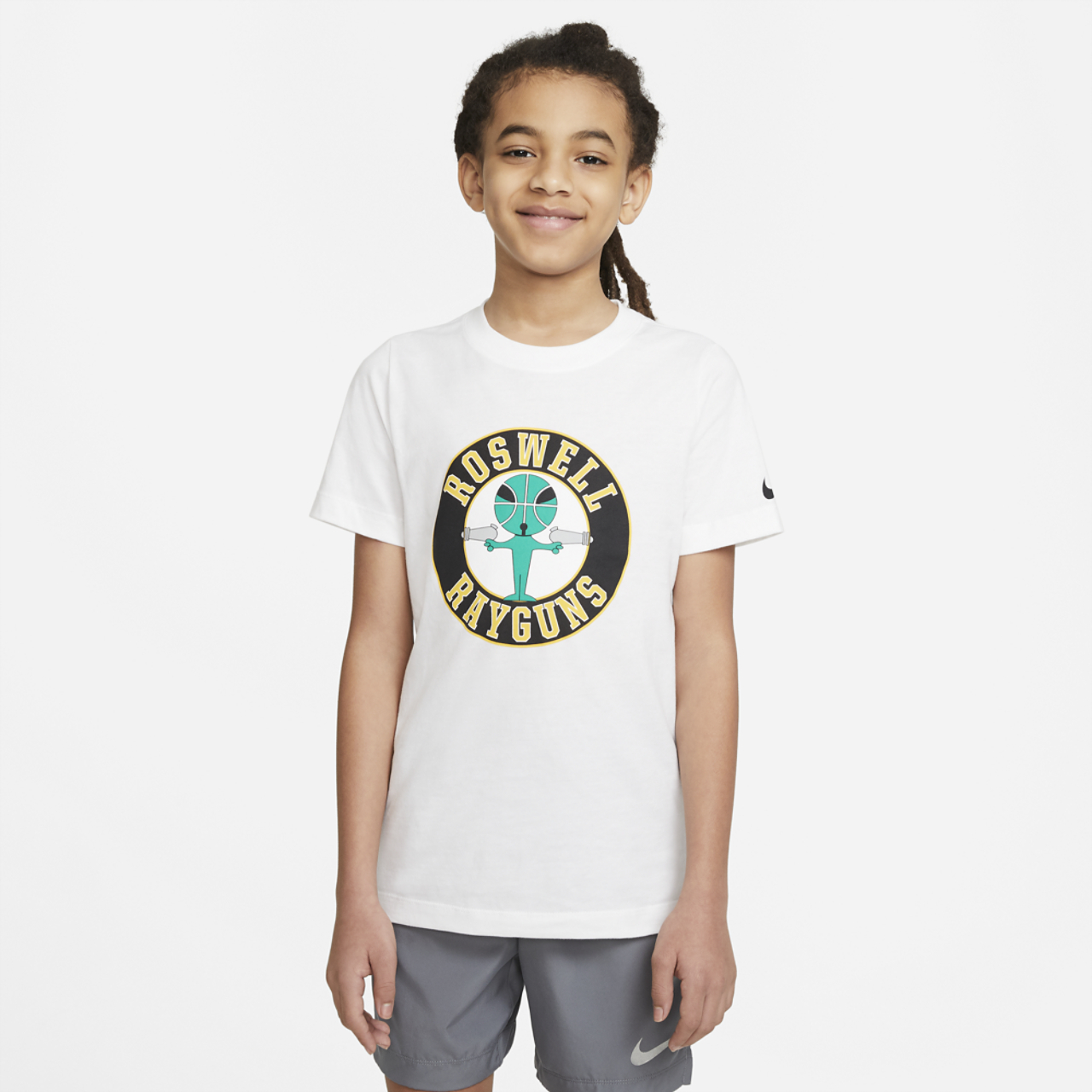 Nike NSW Rayguns T-Shirt Image 1 of 2. Tap to open photo gallery.
