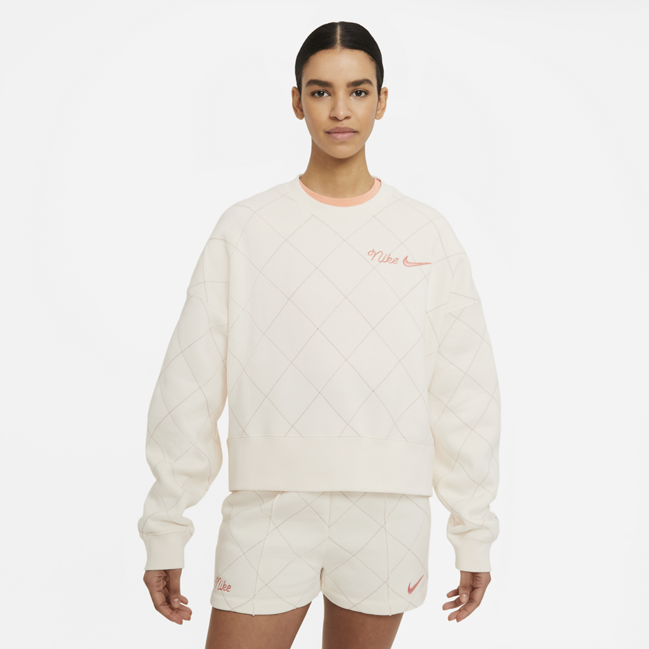 Nike NSW Crew Fleece Trend Image 1 of 2. Tap to open photo gallery.