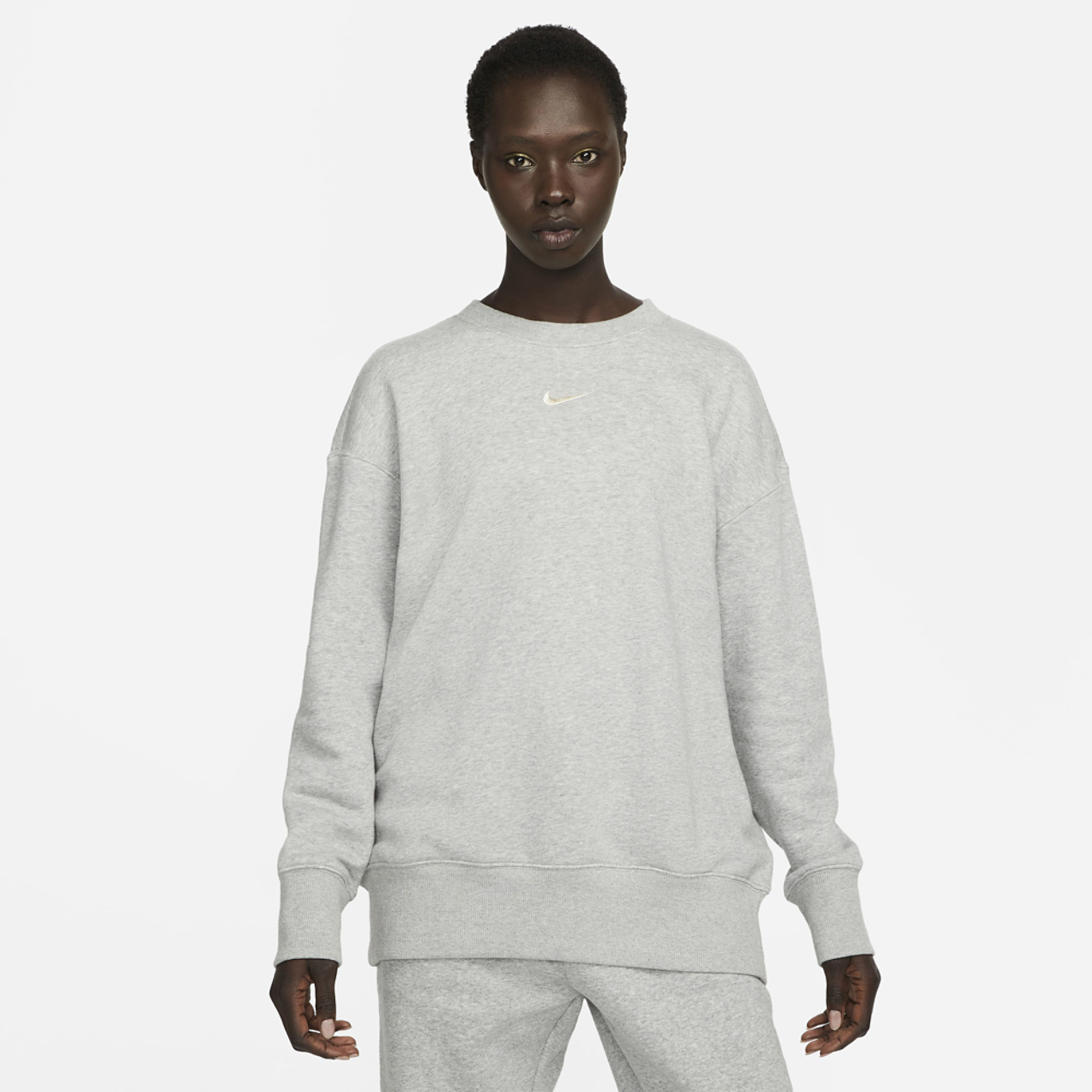 Nike Phoenix OS Fleece Crew Image 1 of 3. Tap to open photo gallery.