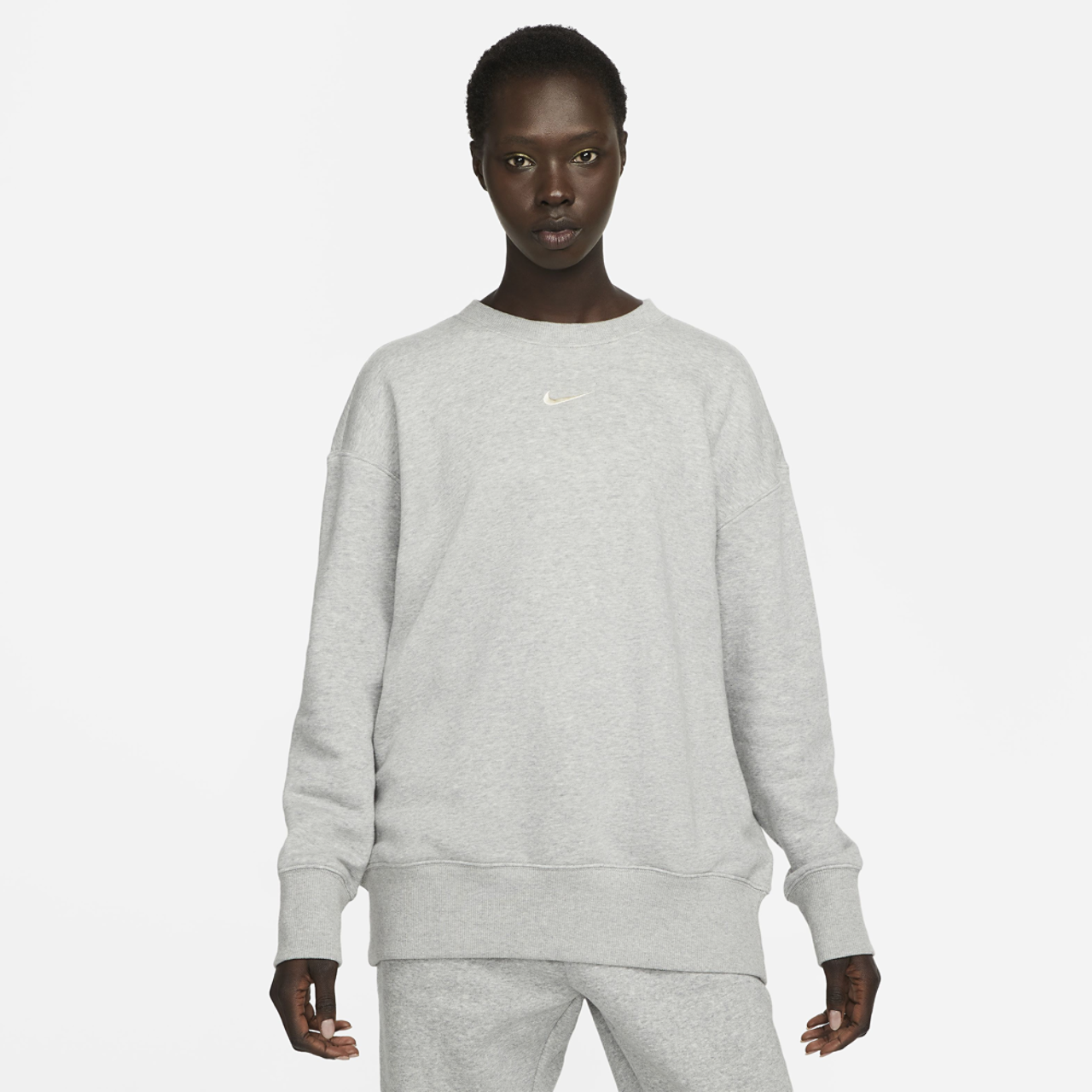 Nike Phoenix OS Fleece Crew Image 1 of 3. Tap to open photo gallery.