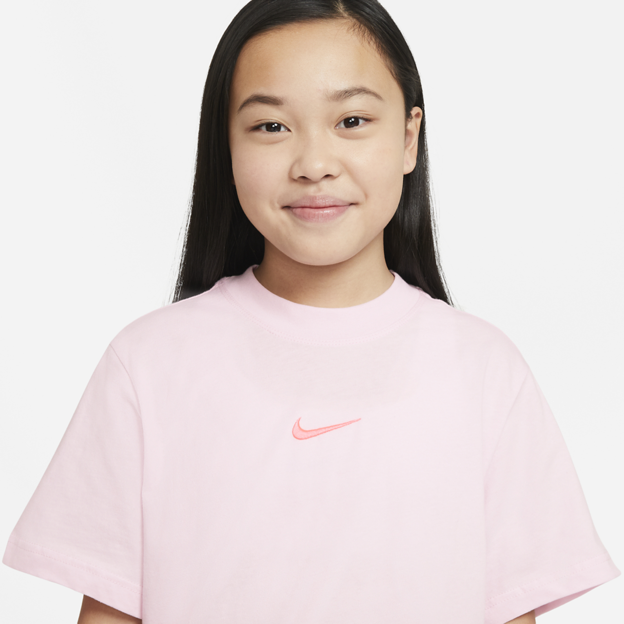 Nike Essential Boxy T-Shirt Image 3 of 3. Tap to open photo gallery.