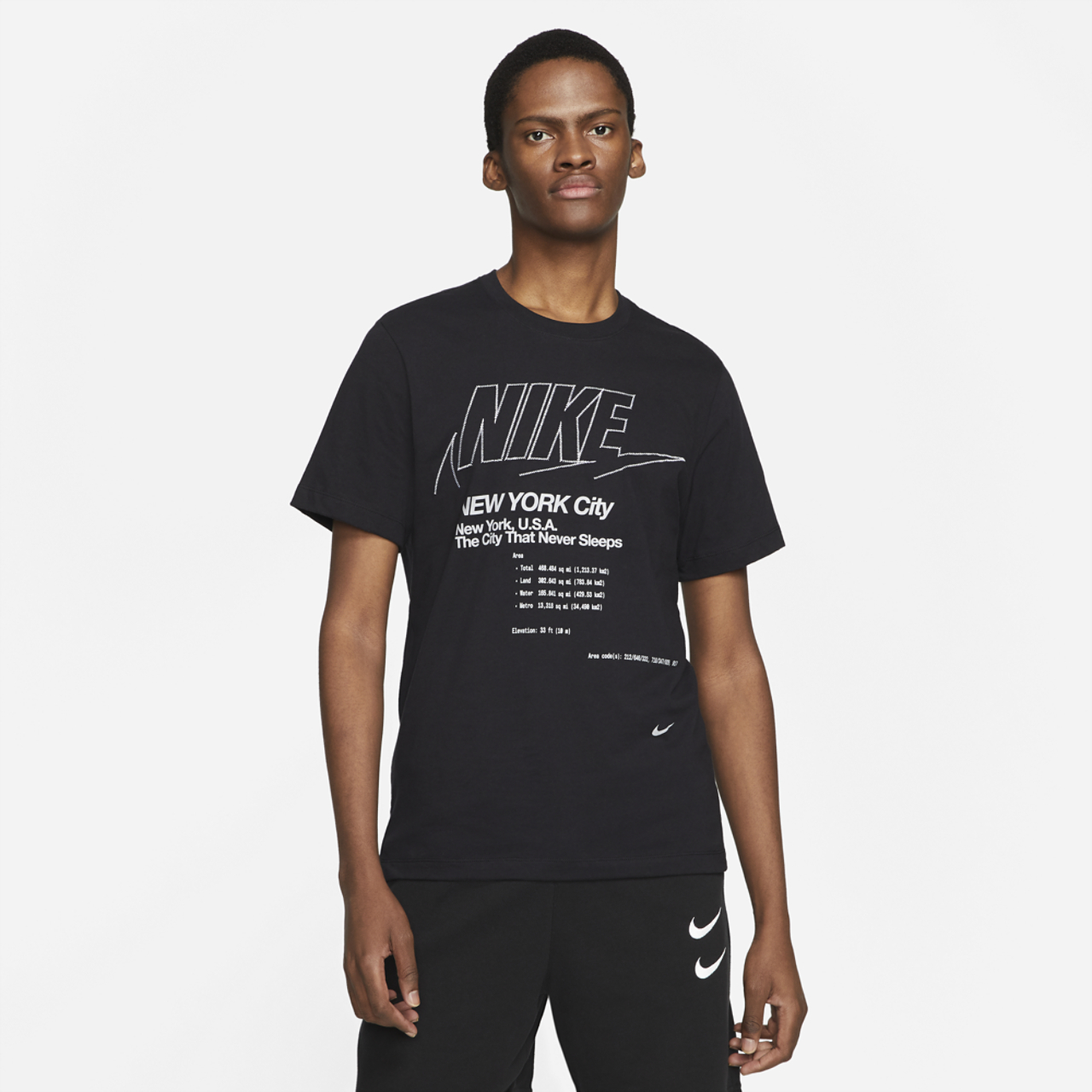 Nike NYC City T-Shirt Image 1 of 4. Tap to open photo gallery.