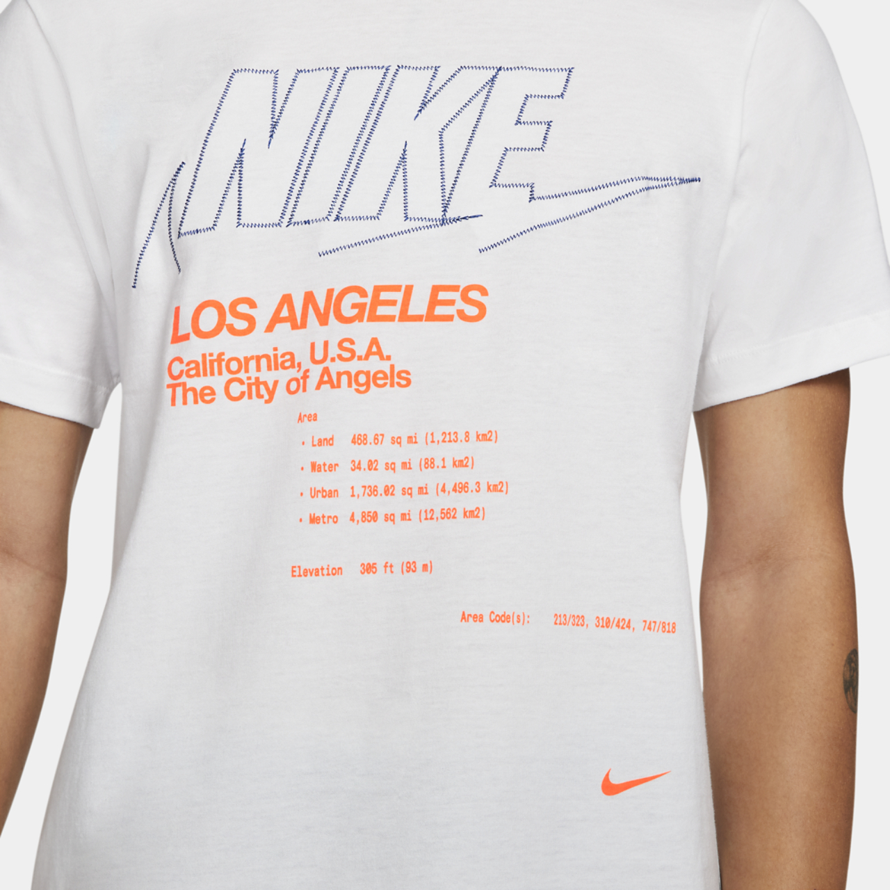 Nike LA City T-Shirt Image 3 of 3. Tap to open photo gallery.
