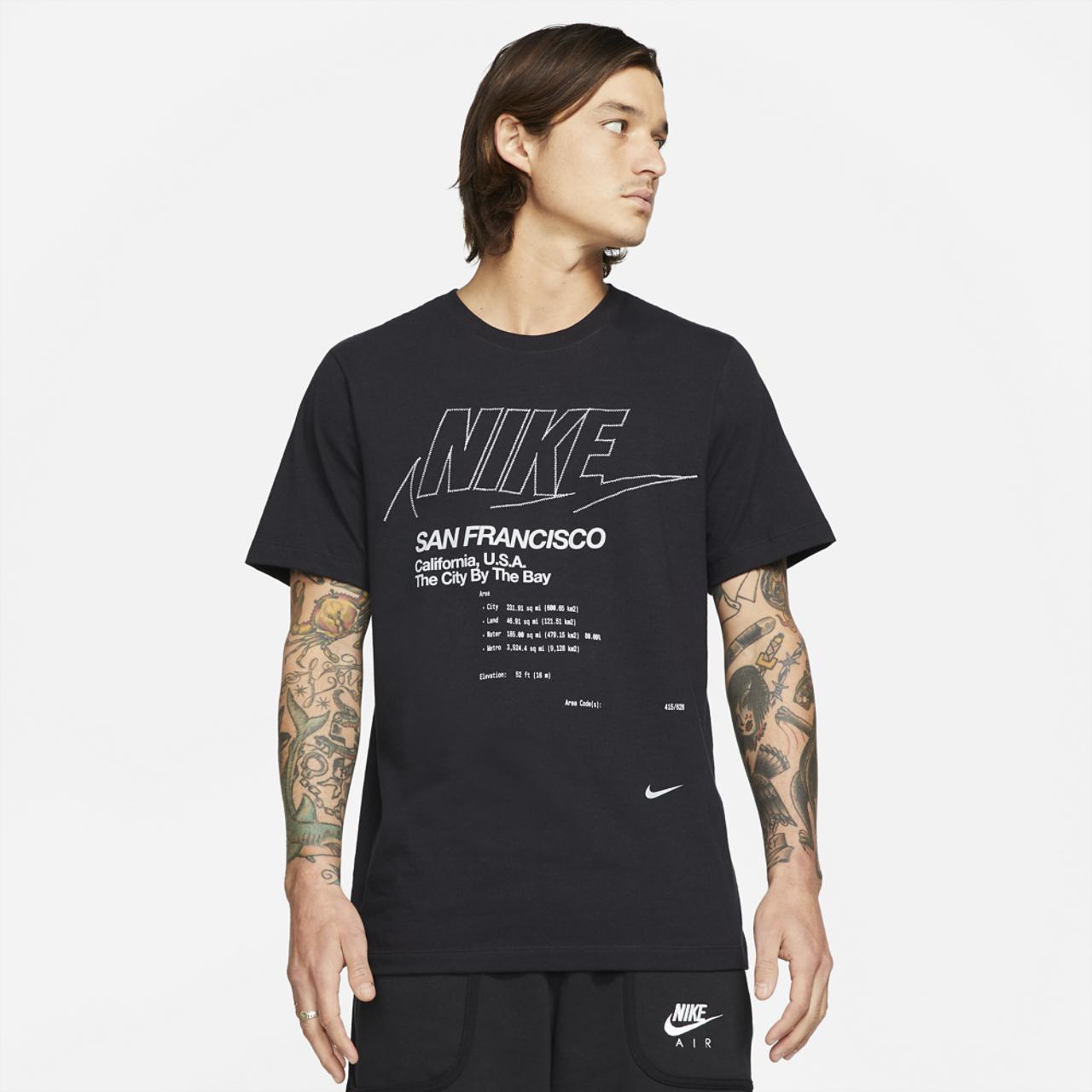 Nike SF City T-Shirt Image 1 of 3. Tap to open photo gallery.