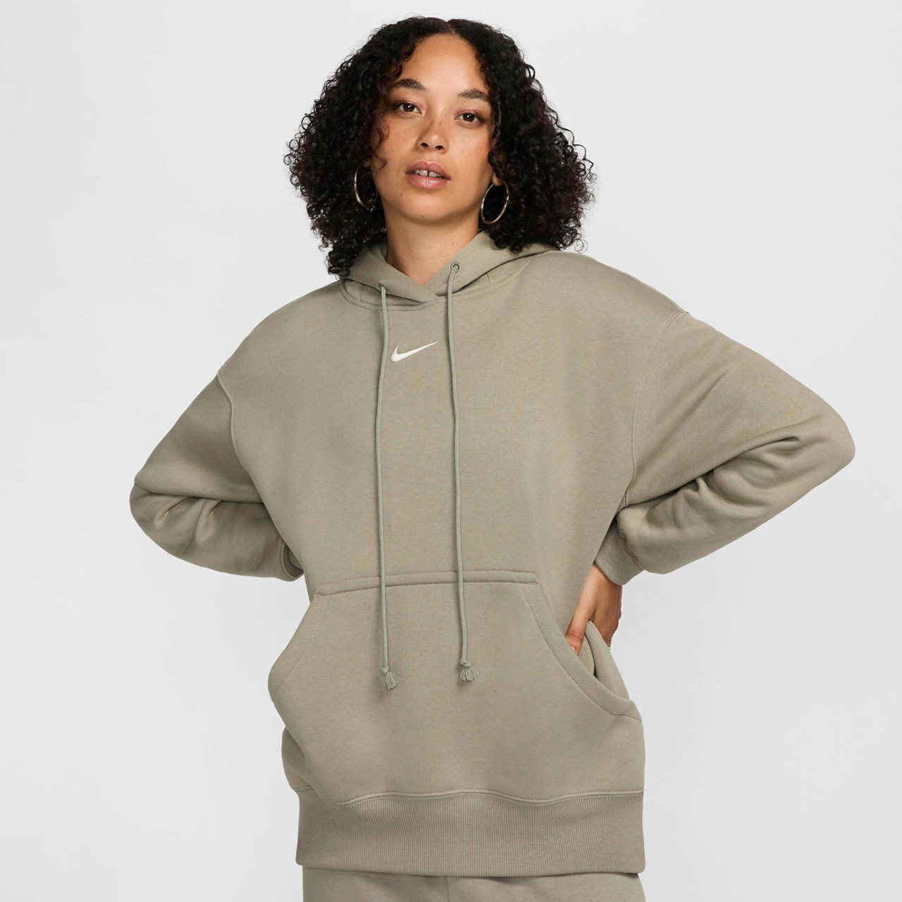 Nike Phoenix Fleece OS  Pullover Hoodie Image 1 of 4. Tap to open photo gallery.