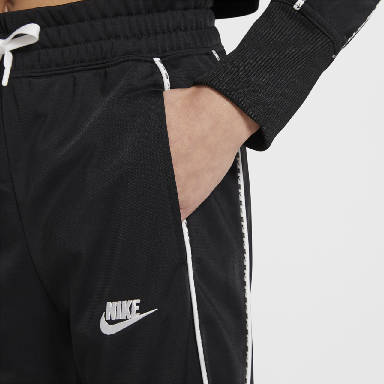 Nike NSW High-waisted Tracksuit Image 3 of 3. Tap to open photo gallery.