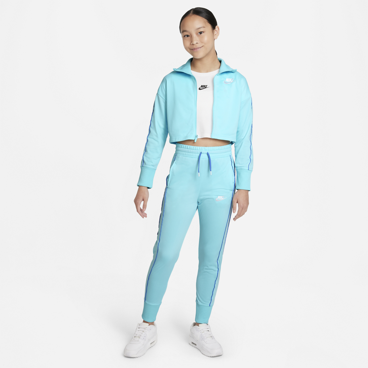 Nike NSW High-waisted Tracksuit Image 1 of 9. Tap to open photo gallery.