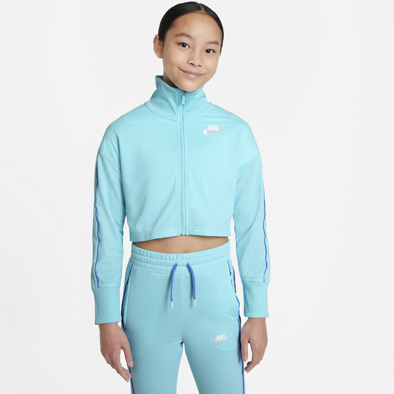 Nike NSW High-waisted Tracksuit Image 3 of 9. Tap to open photo gallery.