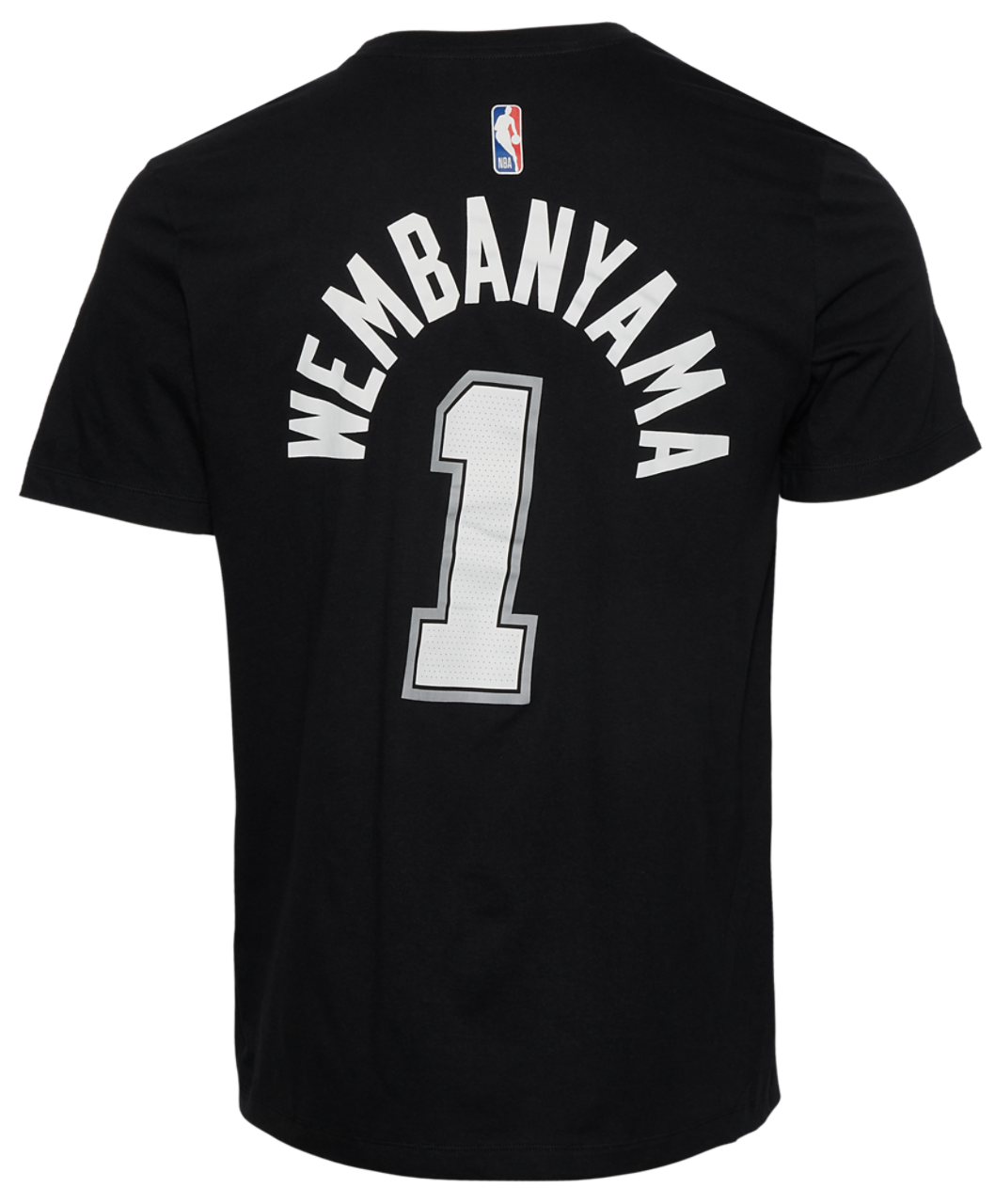 Nike Spurs Essential Name & Number T-Shirt Image 2 of 2. Tap to open photo gallery.