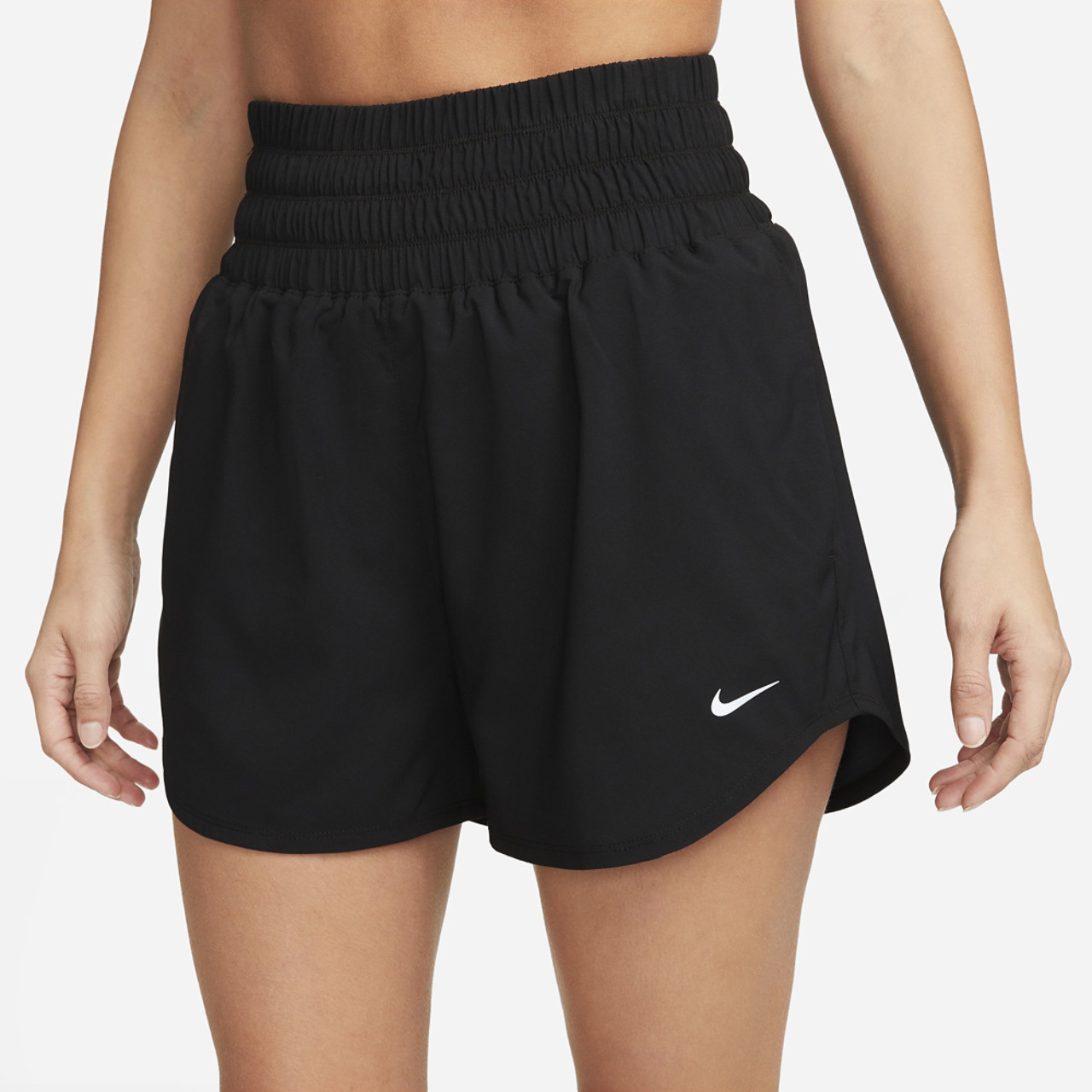 Nike One Ultra High Rise 3" DF Short Image 1 of 3. Tap to open photo gallery.