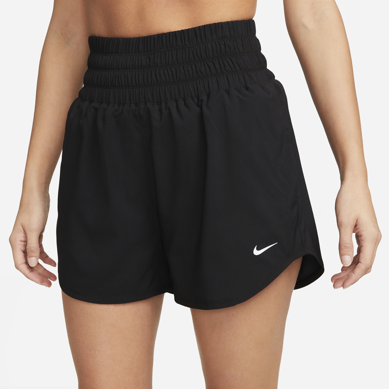Nike One Ultra High Rise 3" DF Short Image 1 of 3. Tap to open photo gallery.