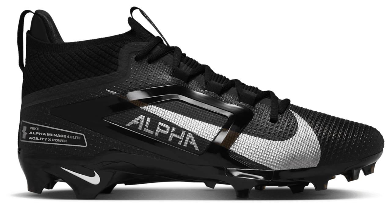 ナイキ アメフトスパイク AlphaMenace 4 Elite 28.5 黒 Nike Alpha Menace 4 Elite - Men's | Foot Locker