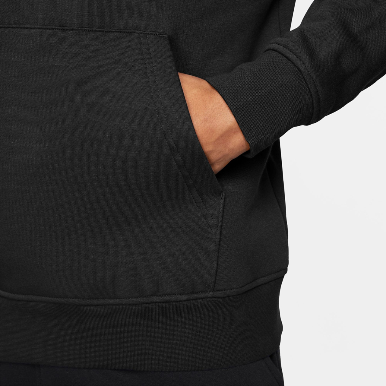 Jordan Essential Fleece Baseline Hoodie Image 4 of 4. Tap to open photo gallery.