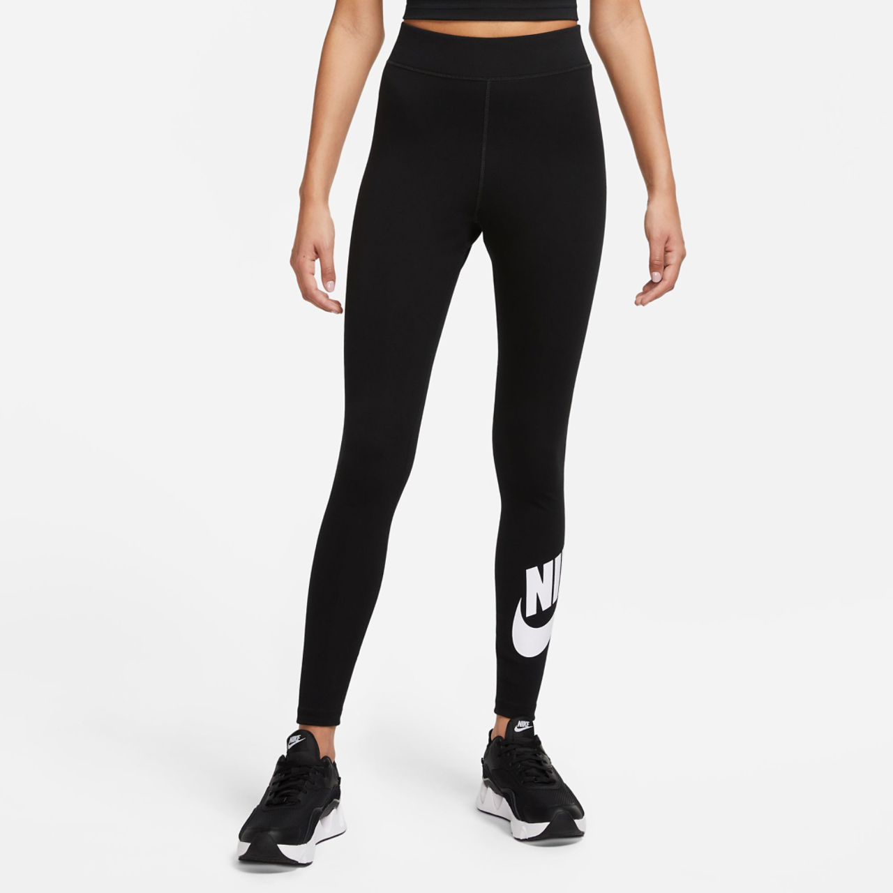 Nike NSW Classic Graphic HR Futura Tights Image 1 of 3. Tap to open photo gallery.