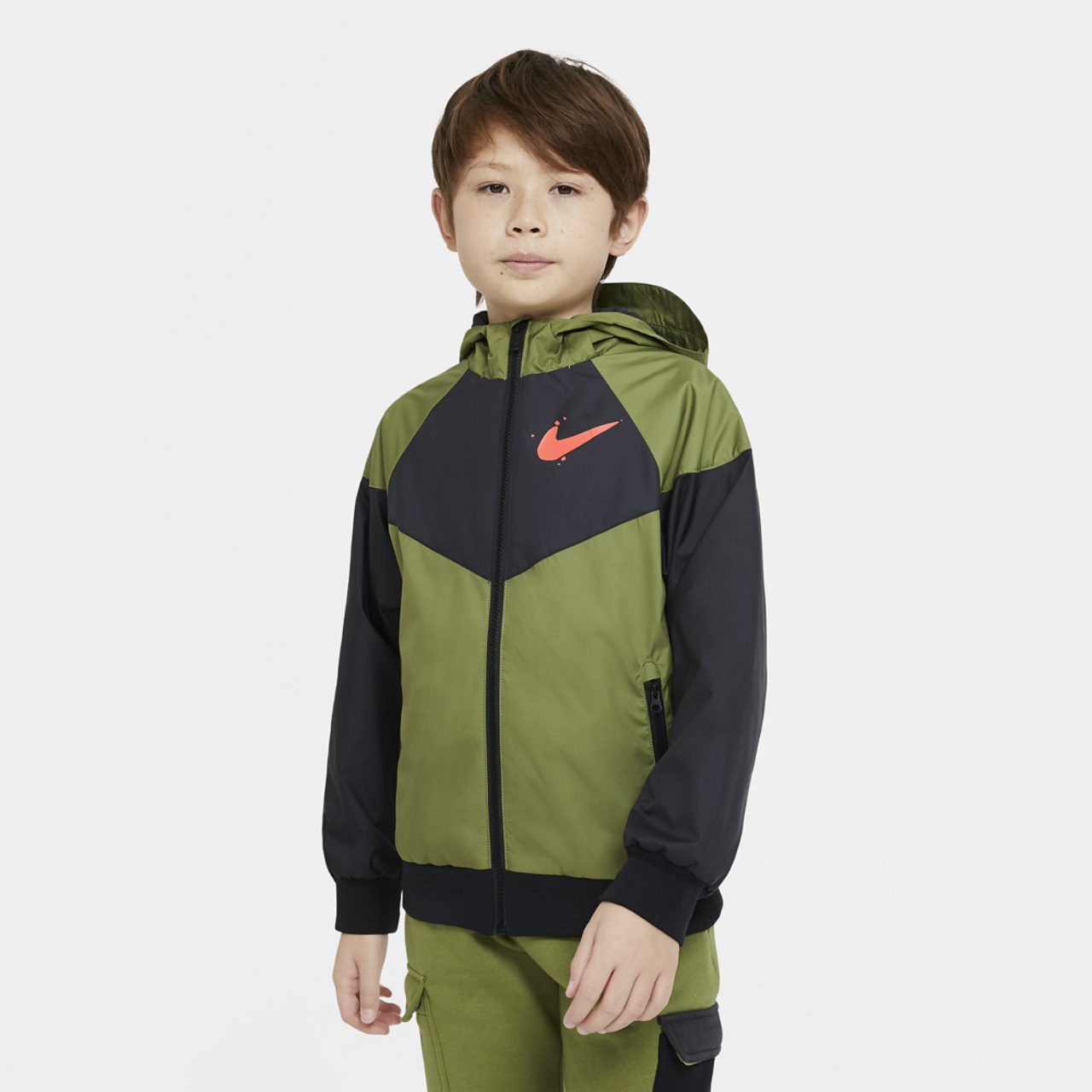 Nike Rockin Gel Windrunner Jacket Image 1 of 2. Tap to open photo gallery.