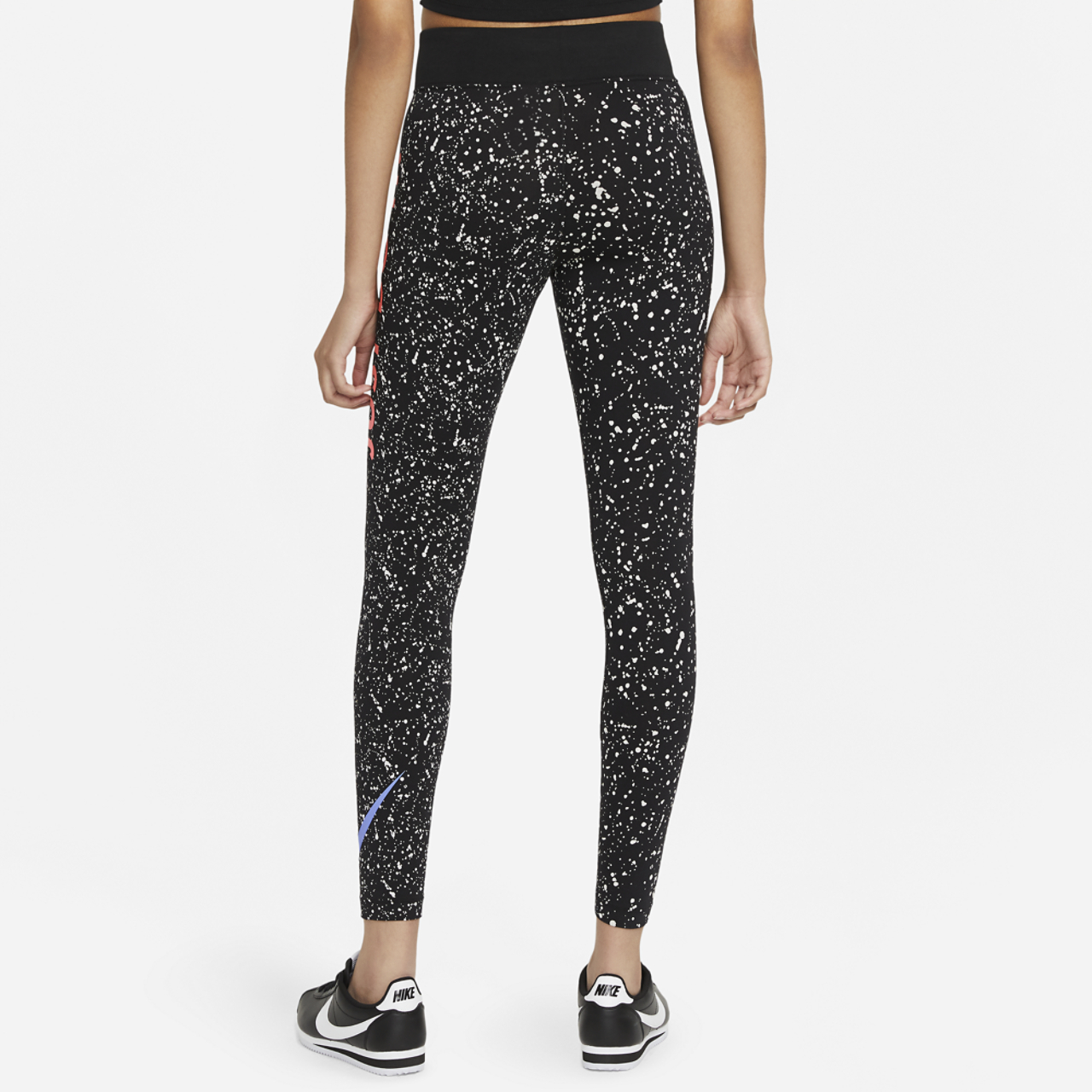 Nike High Waisted Leg-A-See Radical Union Tights Image 2 of 2. Tap to open photo gallery.