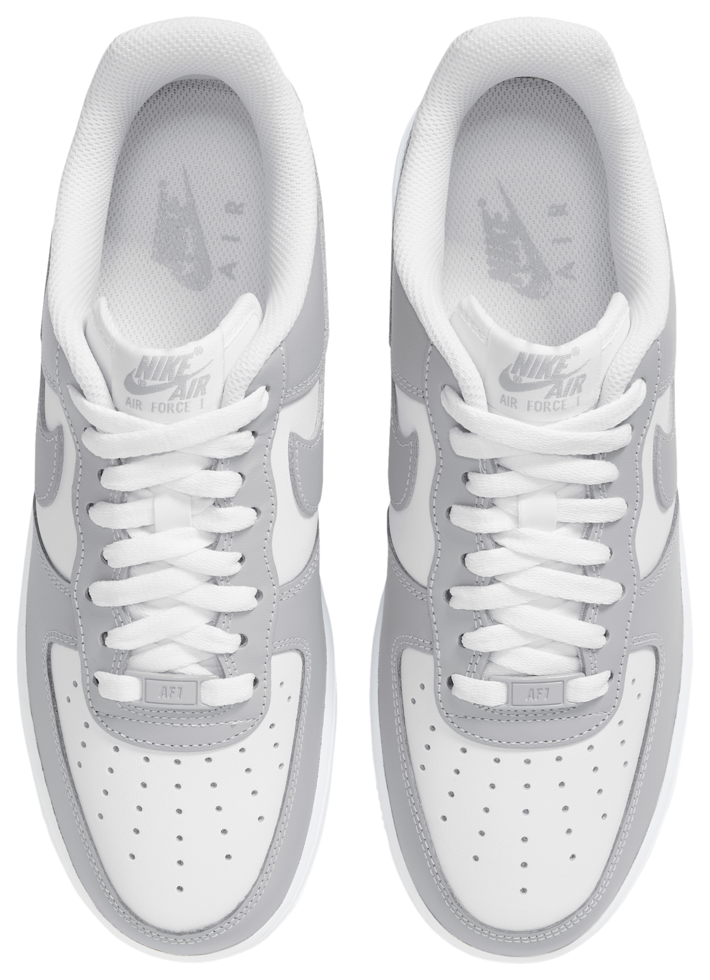 Nike Air Force 1 '07 - White/Lt Smoke Grey - Image 4