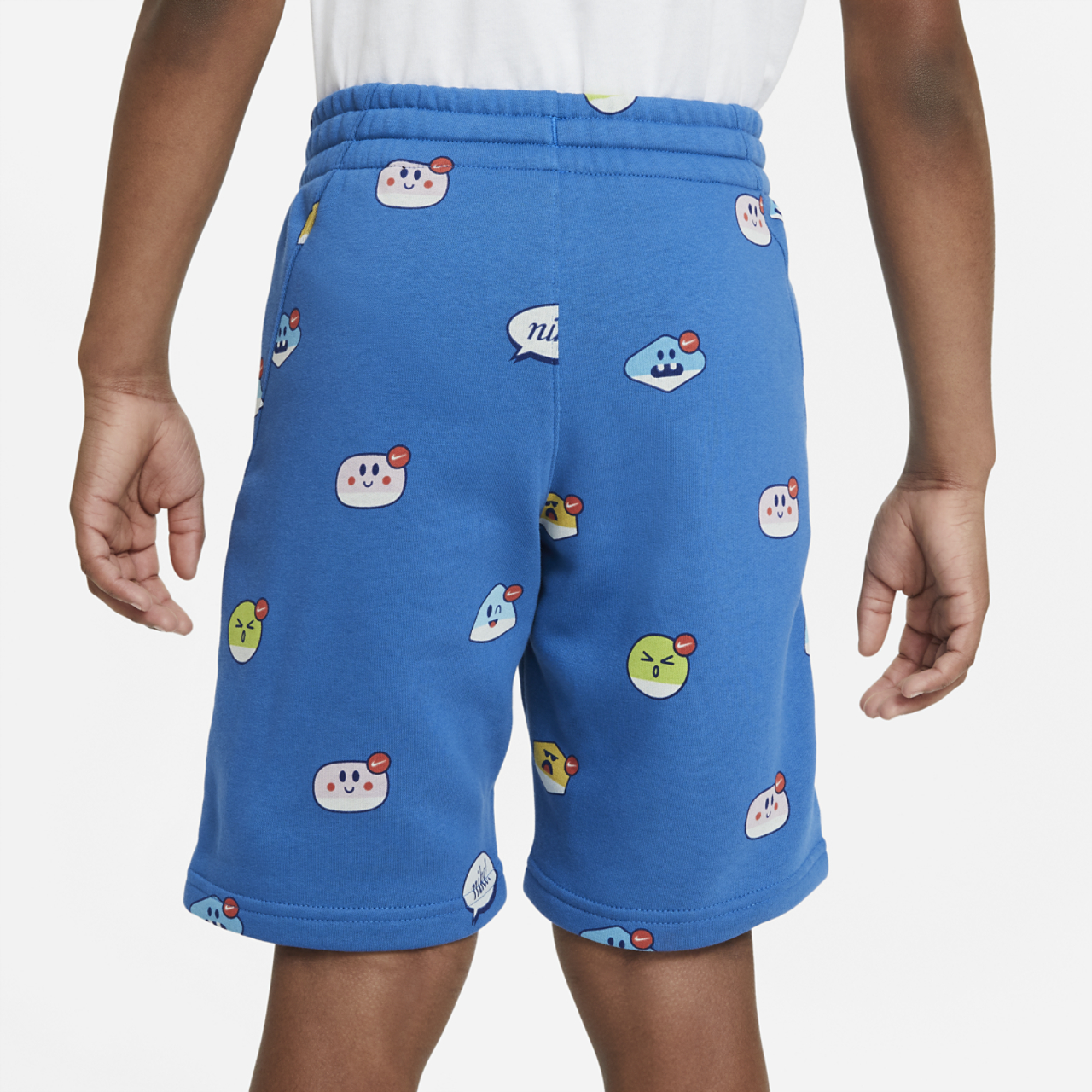 Nike NSW Club Moji Short Image 2 of 2. Tap to open photo gallery.