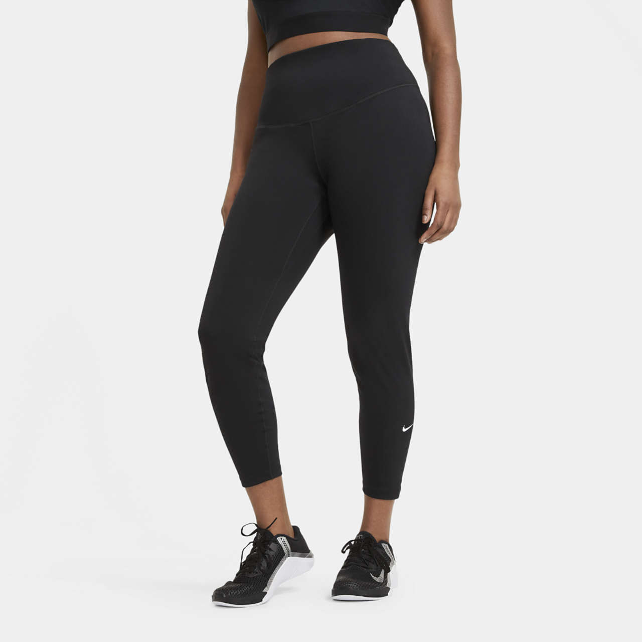 Nike Plus Size One Tights 2.0 Image 1 of 2. Tap to open photo gallery.