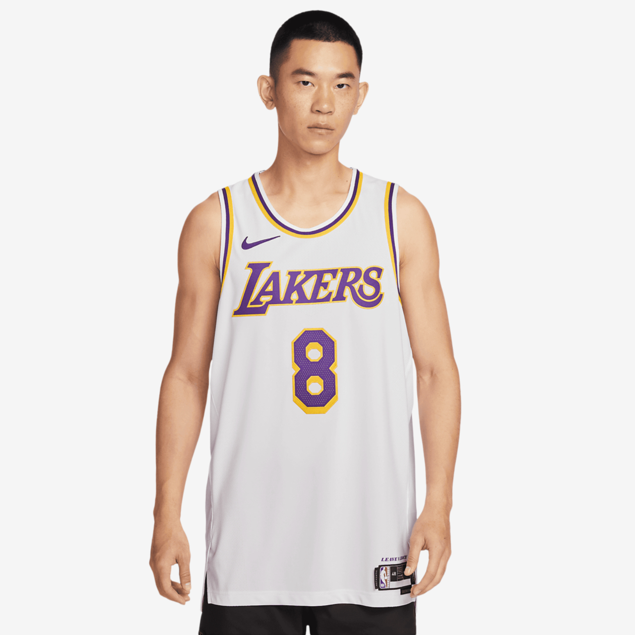Nike Lakers Association Edition Jeresey Image 2 of 10. Tap to open photo gallery.