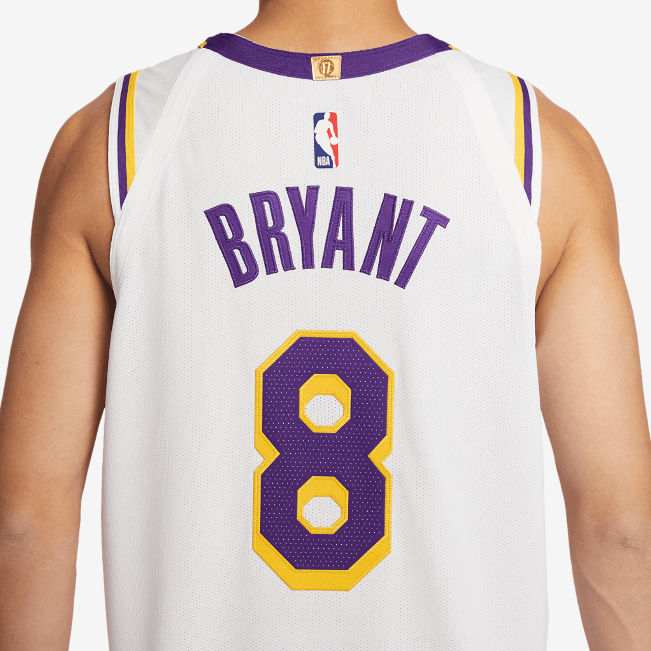 Nike Lakers Association Edition Jeresey Image 3 of 10. Tap to open photo gallery.