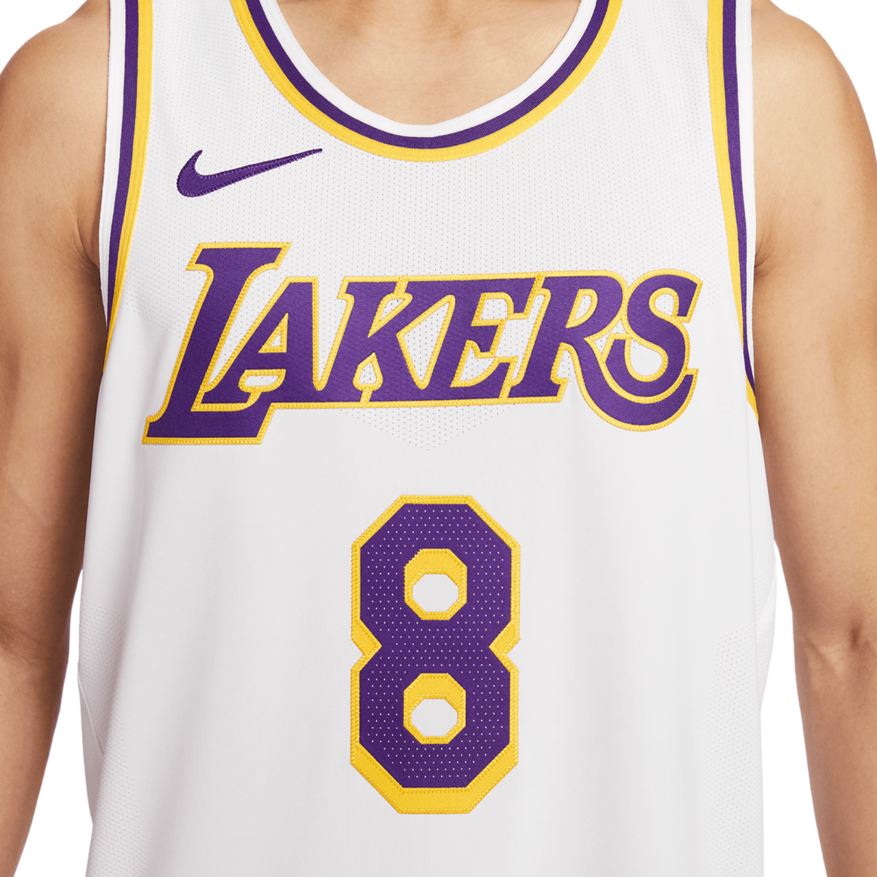 Nike Lakers Association Edition Jeresey Image 4 of 10. Tap to open photo gallery.