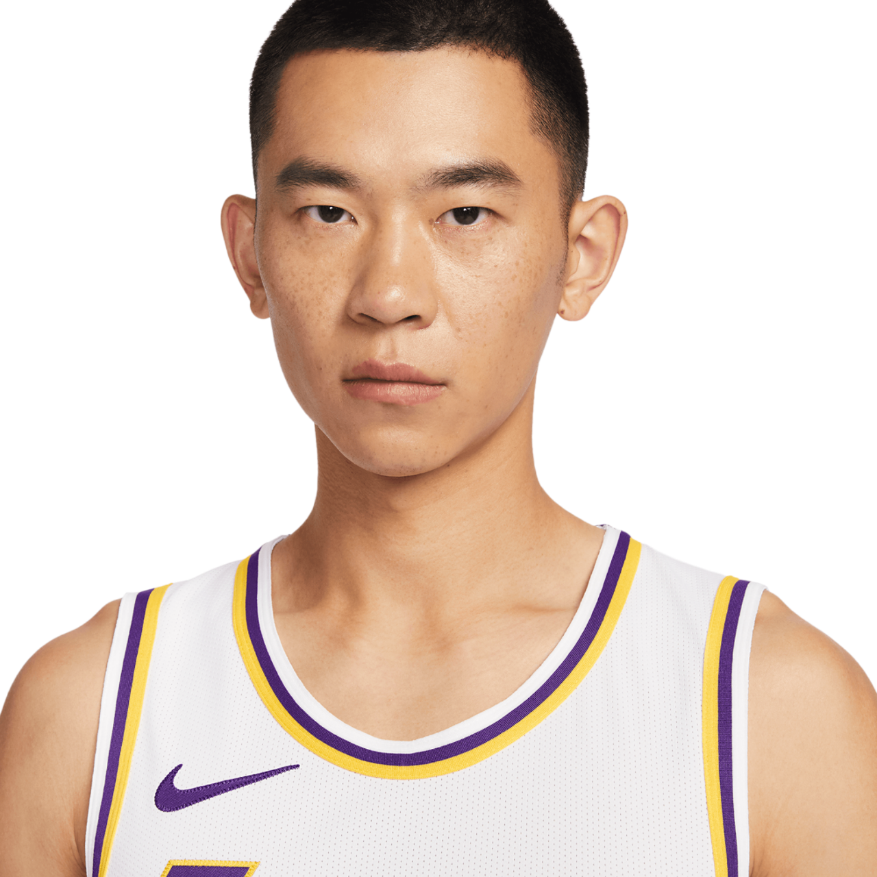 Nike Lakers Association Edition Jeresey Image 5 of 10. Tap to open photo gallery.