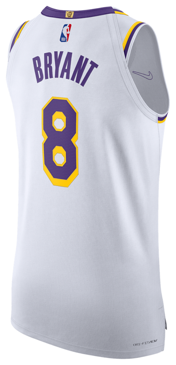 Nike Lakers Association Edition Jeresey Image 9 of 10. Tap to open photo gallery.