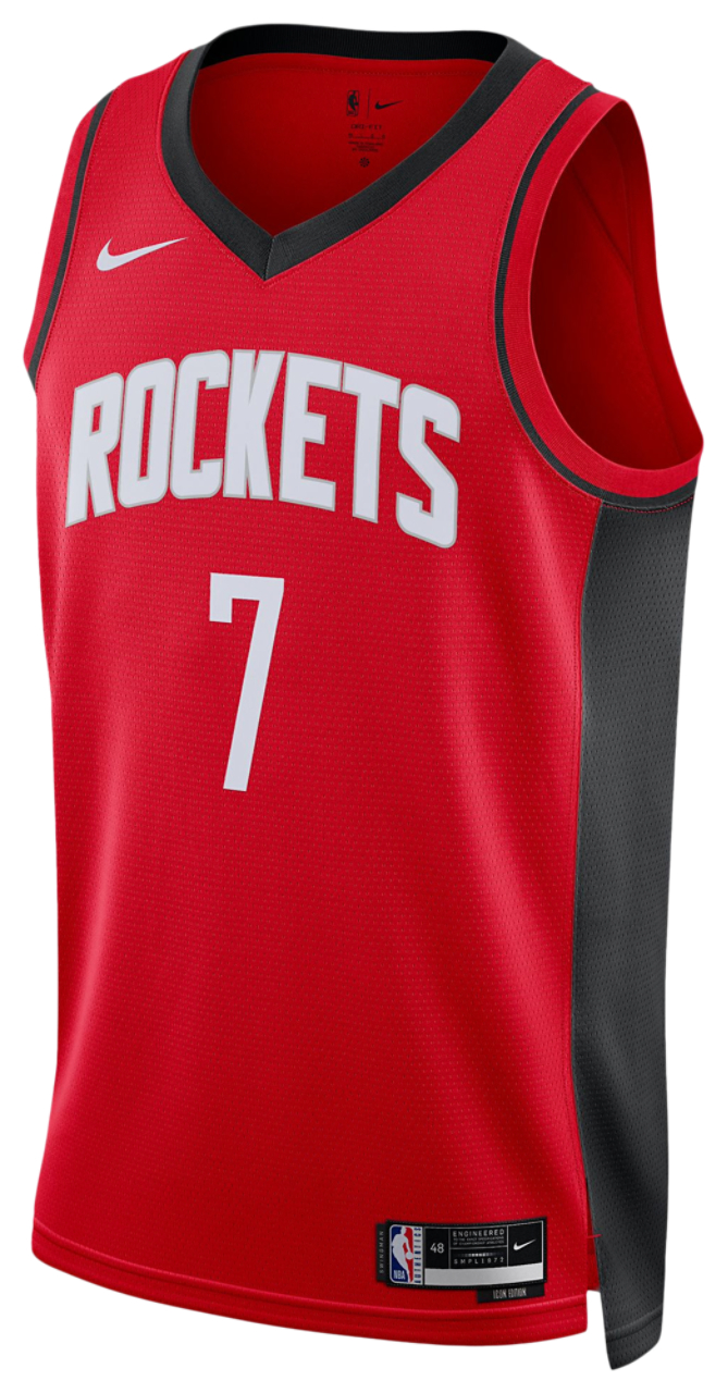 Nike Rockets Kevin Durant Icon Jersey Image 2 of 2. Tap to open photo gallery.