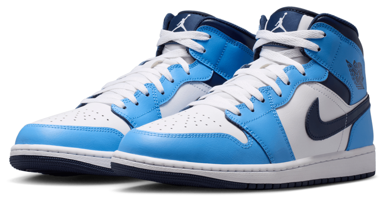 Jordan AJ 1 Mid Image 6 of 8. Tap to open photo gallery.