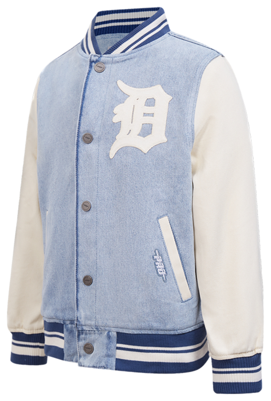 Pro Standard Detroit Tigers Denim Jacket Image 1 of 5. Tap to open photo gallery.