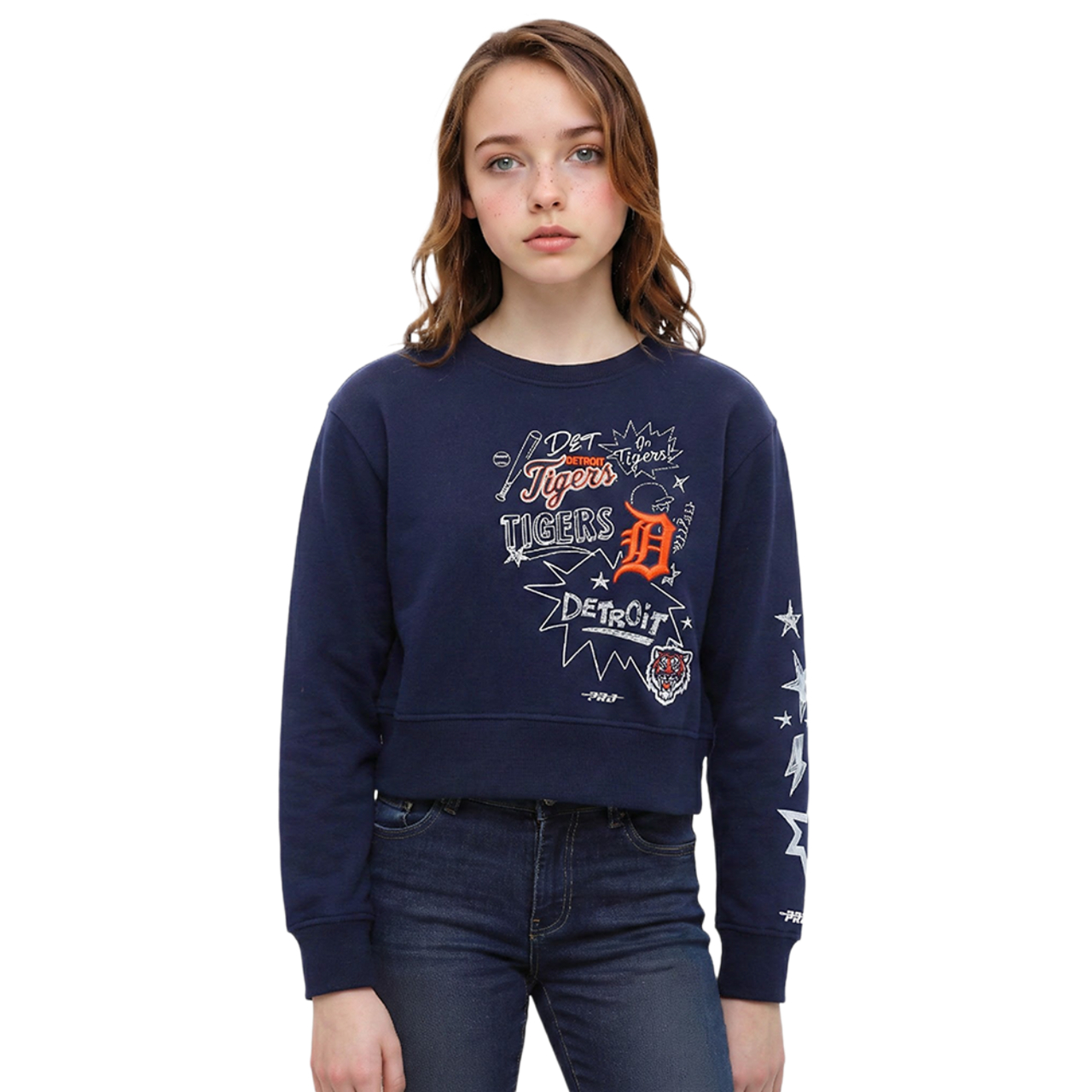 Pro Standard Detroit Tigers Sketch Fleece Image 1 of 6. Tap to open photo gallery.
