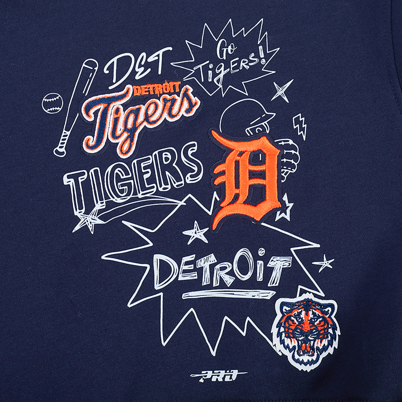 Pro Standard Detroit Tigers Sketch Fleece Image 6 of 6. Tap to open photo gallery.