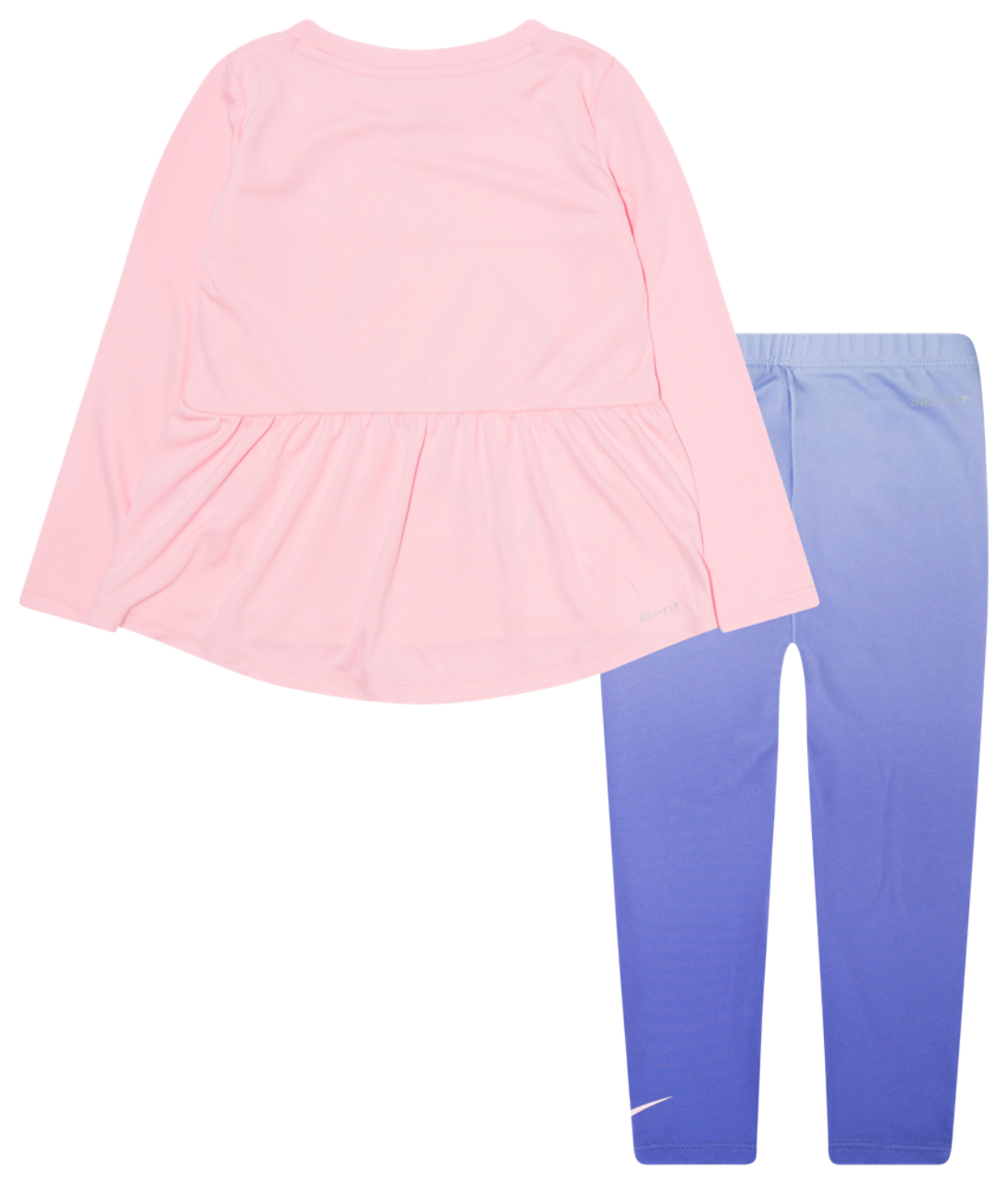 Nike Long Sleeve Tunic and Ombre Legging Set Image 2 of 2. Tap to open photo gallery.