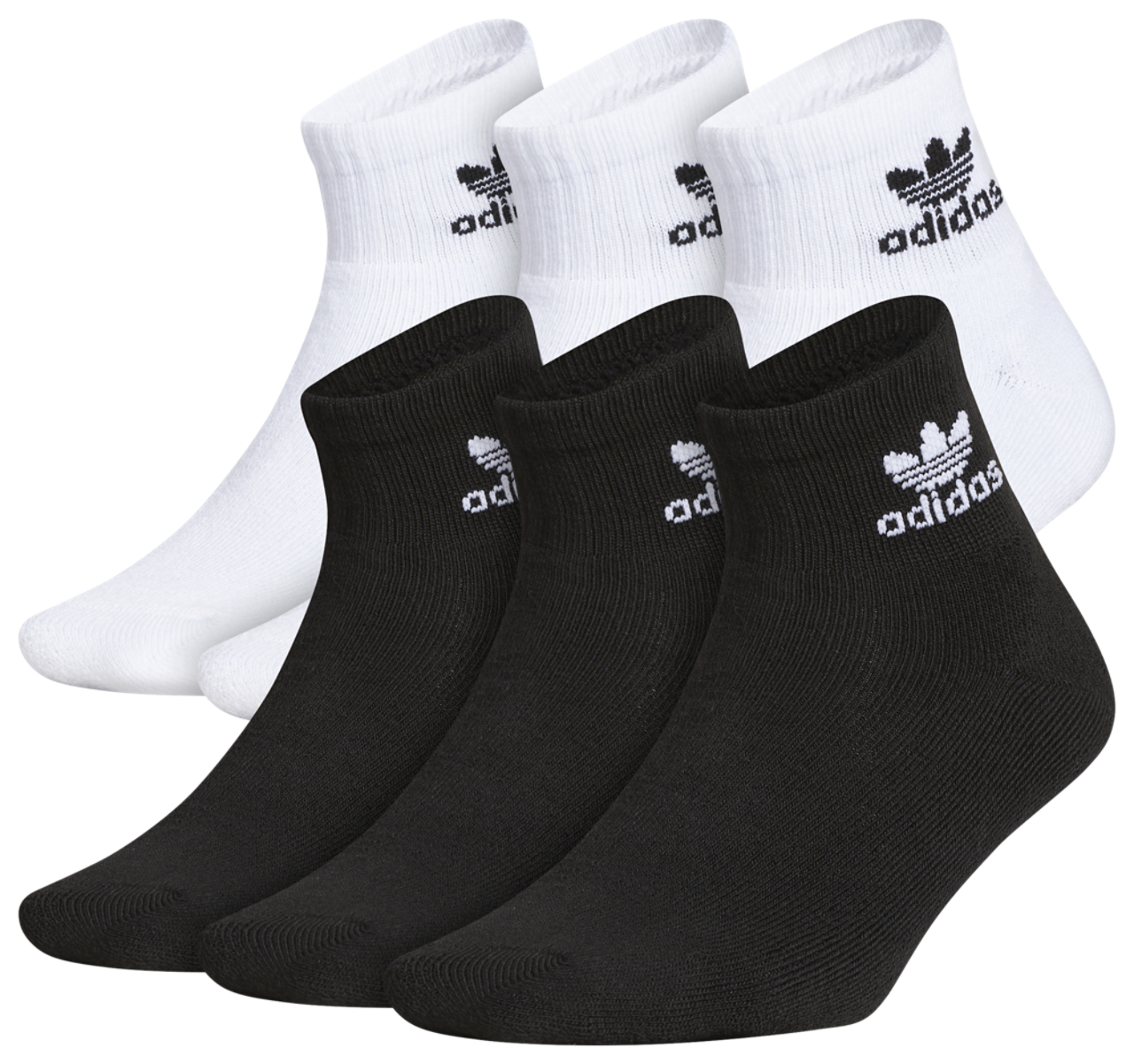 adidas Originals Quarter Sock 6-Pack Image 2 of 2. Tap to open photo gallery.