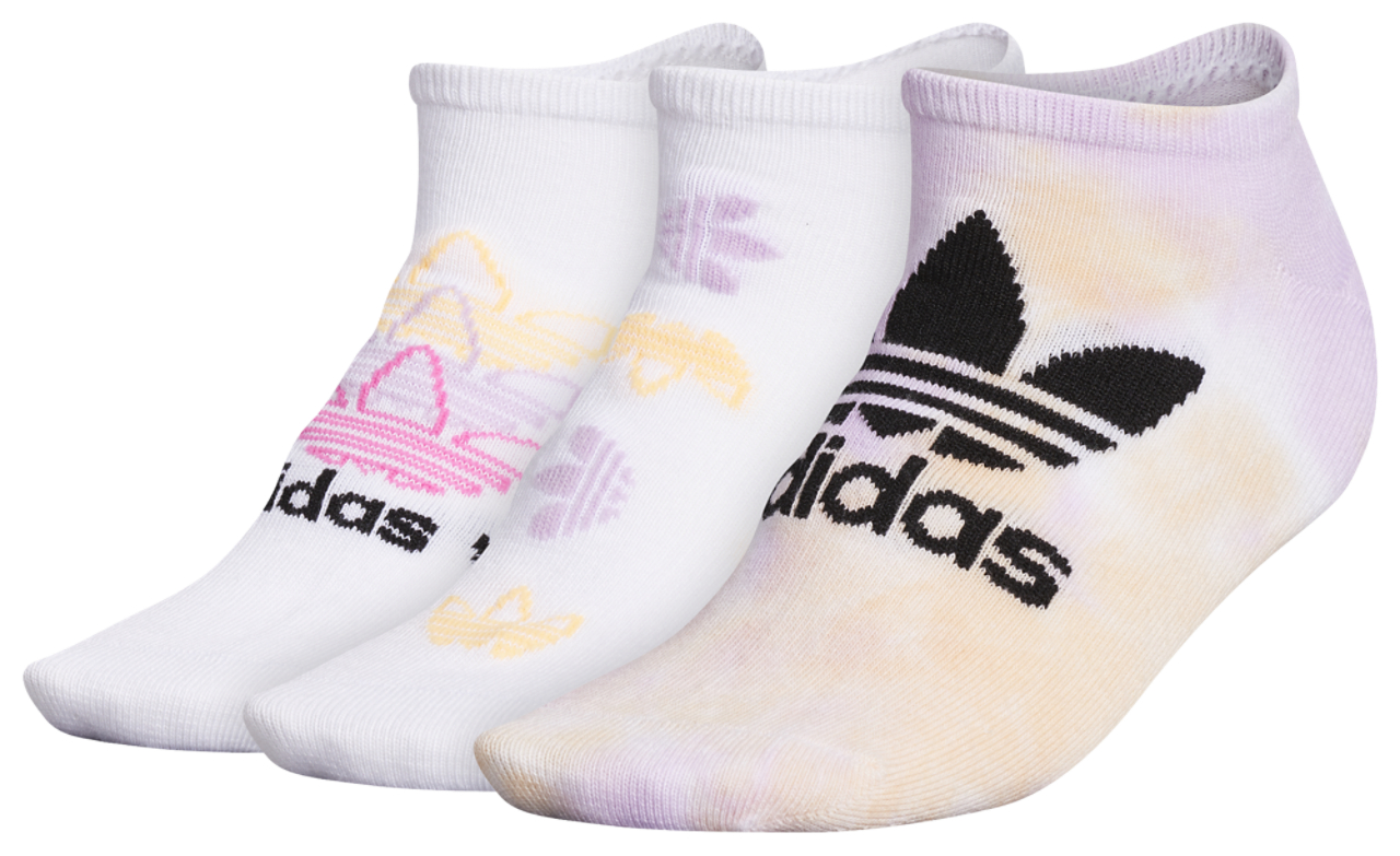 adidas Originals 3Pack No Show Socks Image 1 of 2. Tap to open photo gallery.
