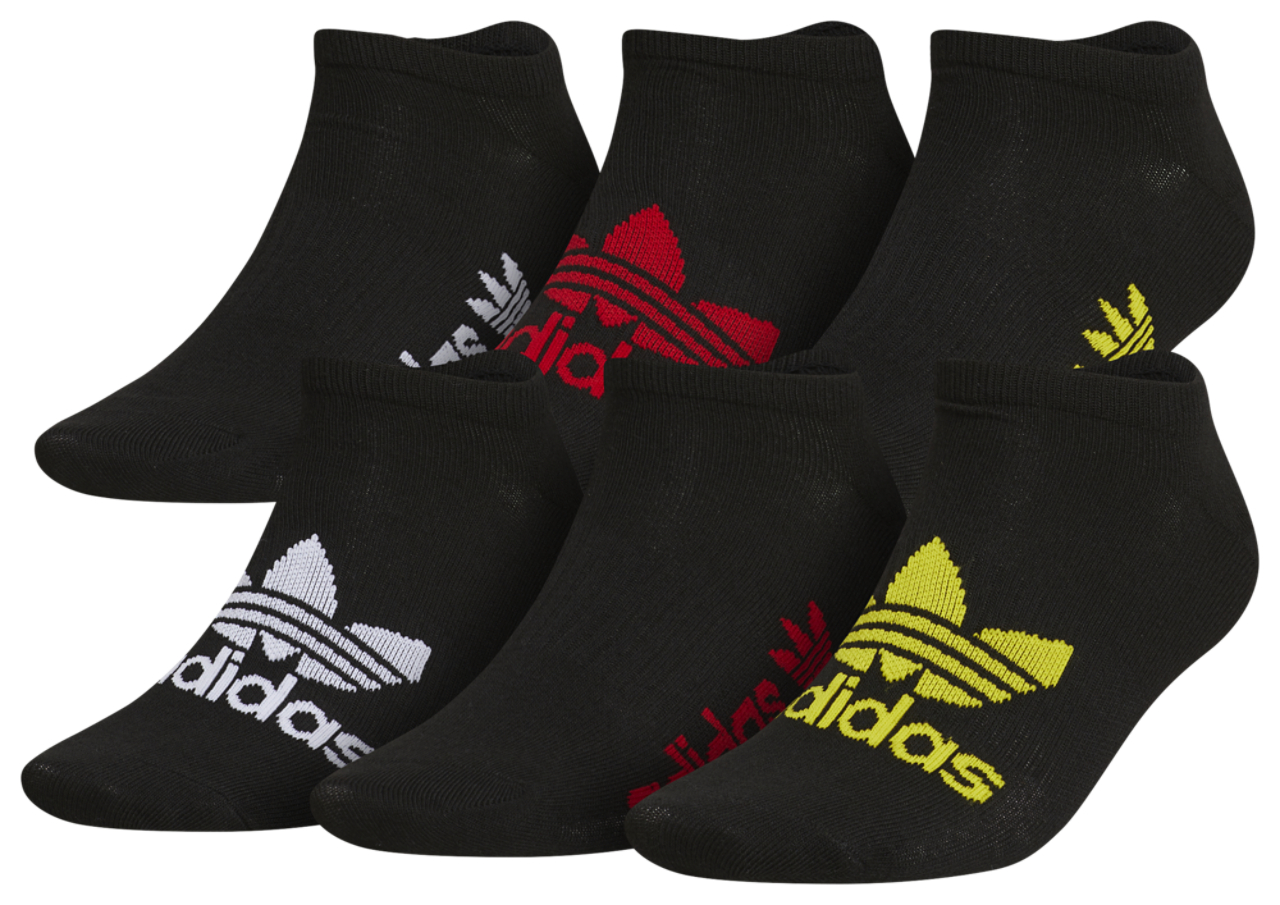 adidas Originals Classic 6 Pack No-Show Socks Image 1 of 1. Tap to open photo gallery.