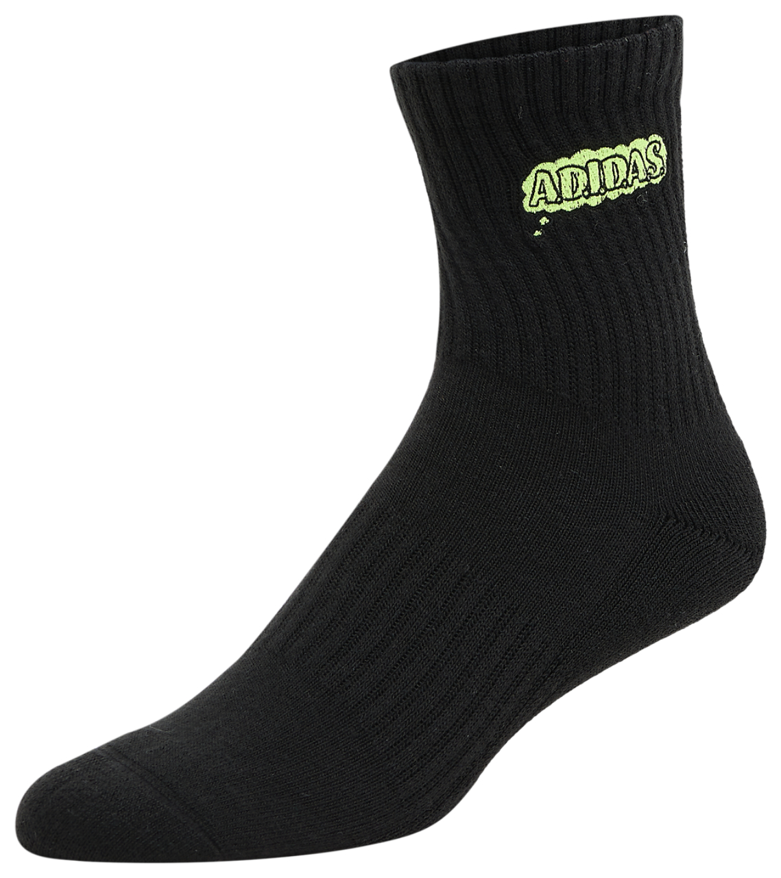 adidas A.D.I.D.A.S. 3 Pack Quarter Socks Image 2 of 4. Tap to open photo gallery.