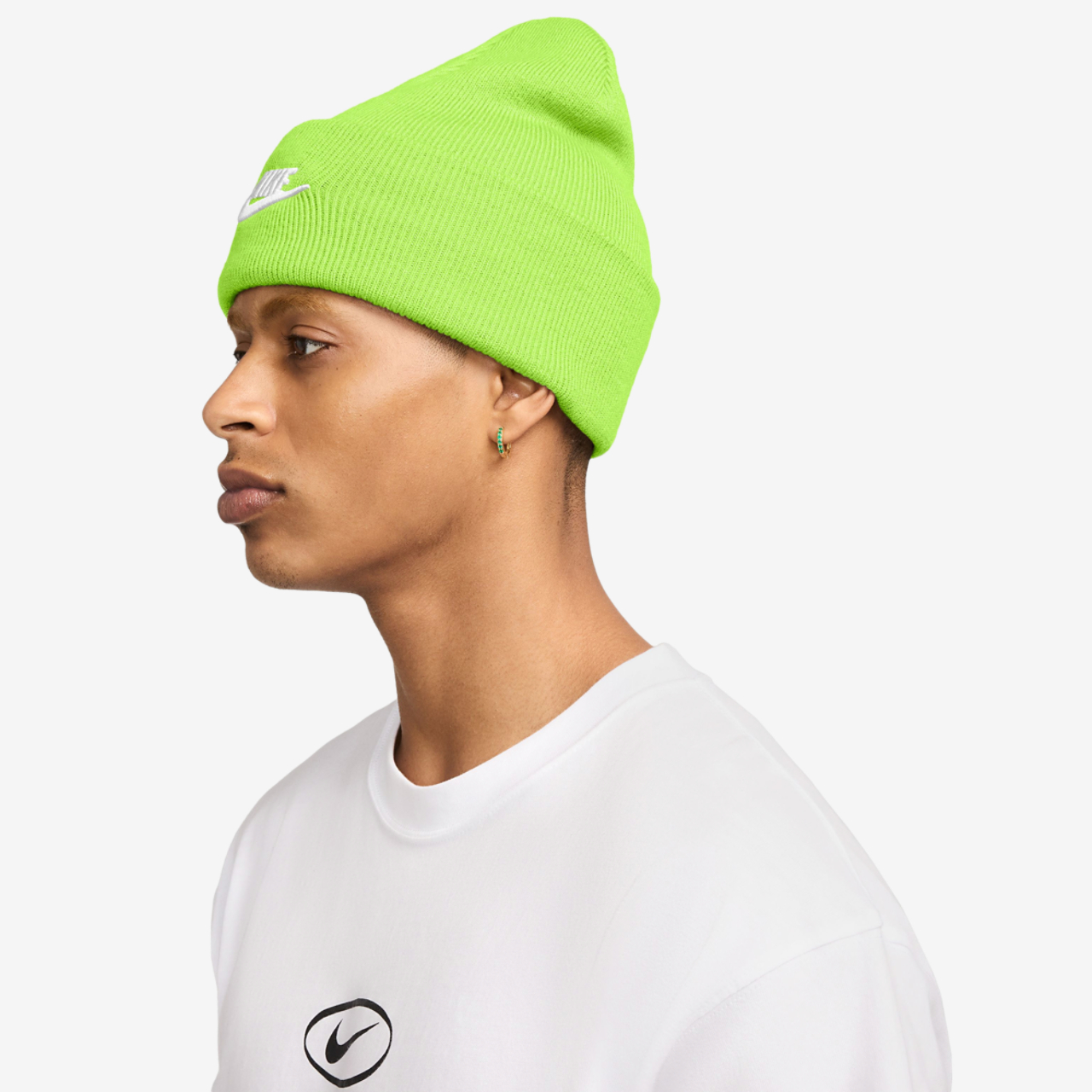 Nike Peak Futura Beanie Image 3 of 4. Tap to open photo gallery.