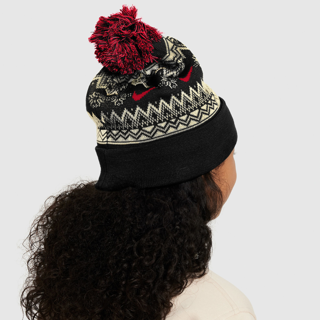 Nike Peak Holiday Beanie Image 2 of 4. Tap to open photo gallery.