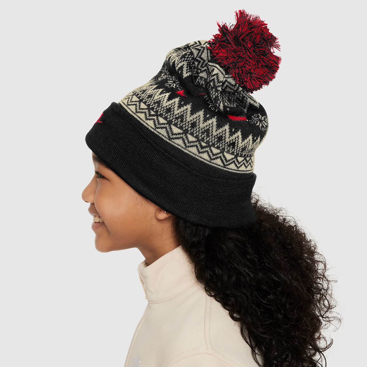 Nike Peak Holiday Beanie Image 3 of 4. Tap to open photo gallery.