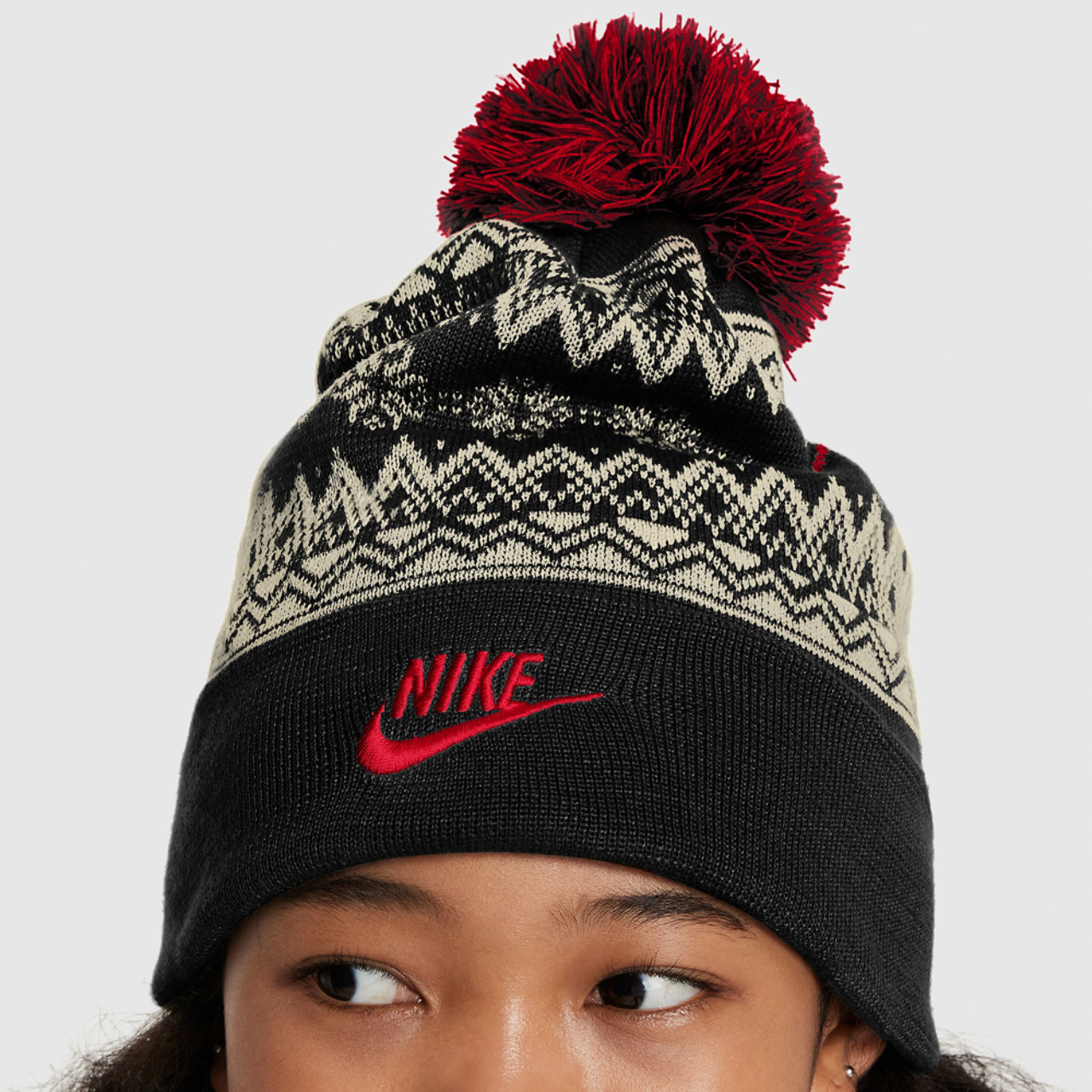 Nike Peak Holiday Beanie Image 4 of 4. Tap to open photo gallery.