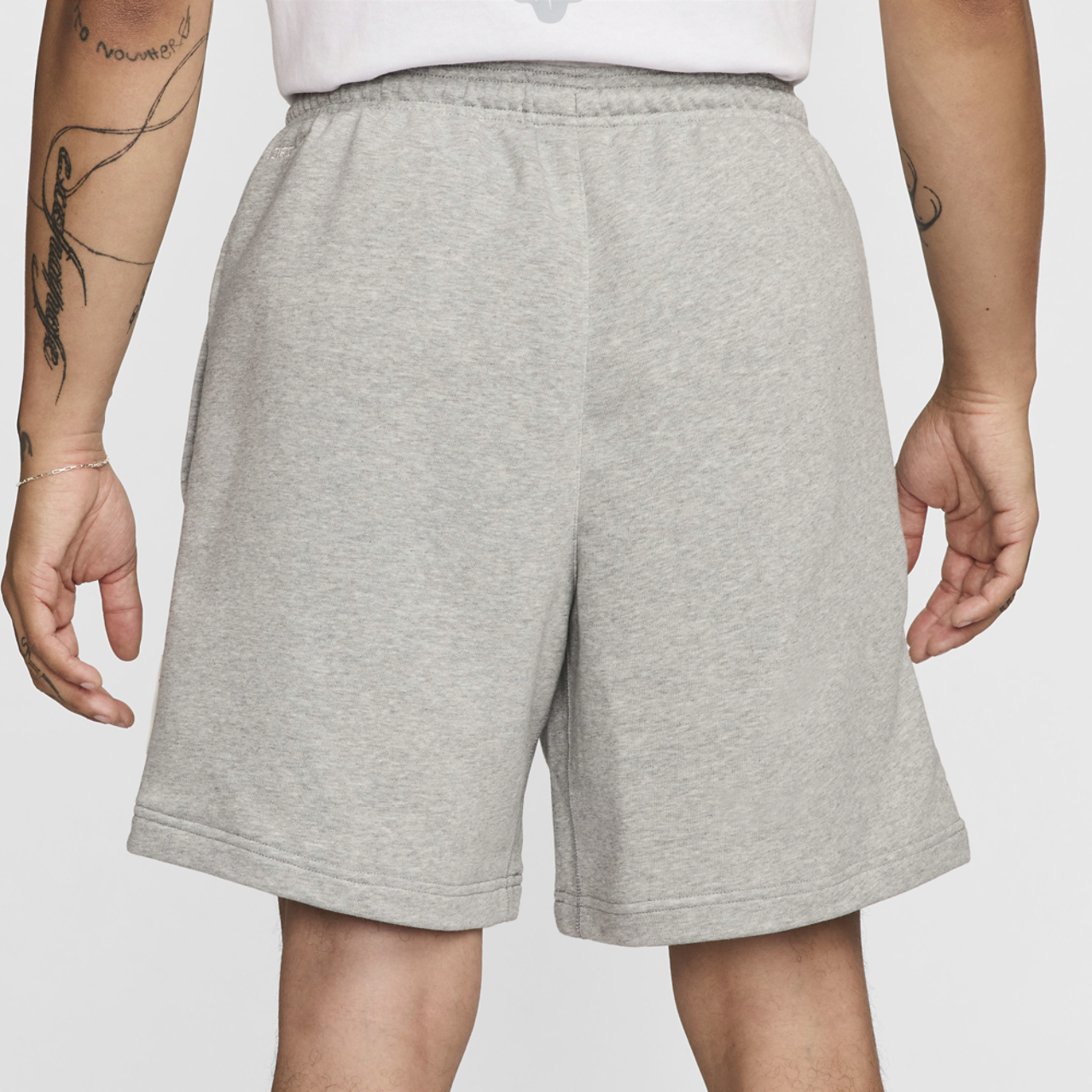 Nike Standard Issue Dri-FIT Fleece 8" Shorts Image 2 of 5. Tap to open photo gallery.