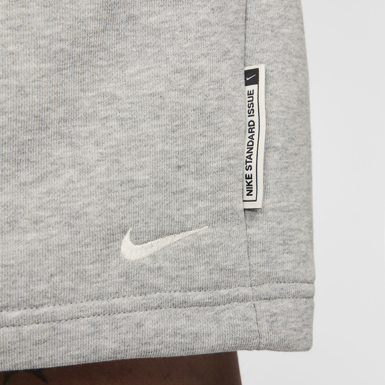 Nike Standard Issue Dri-FIT Fleece 8" Shorts Image 4 of 5. Tap to open photo gallery.