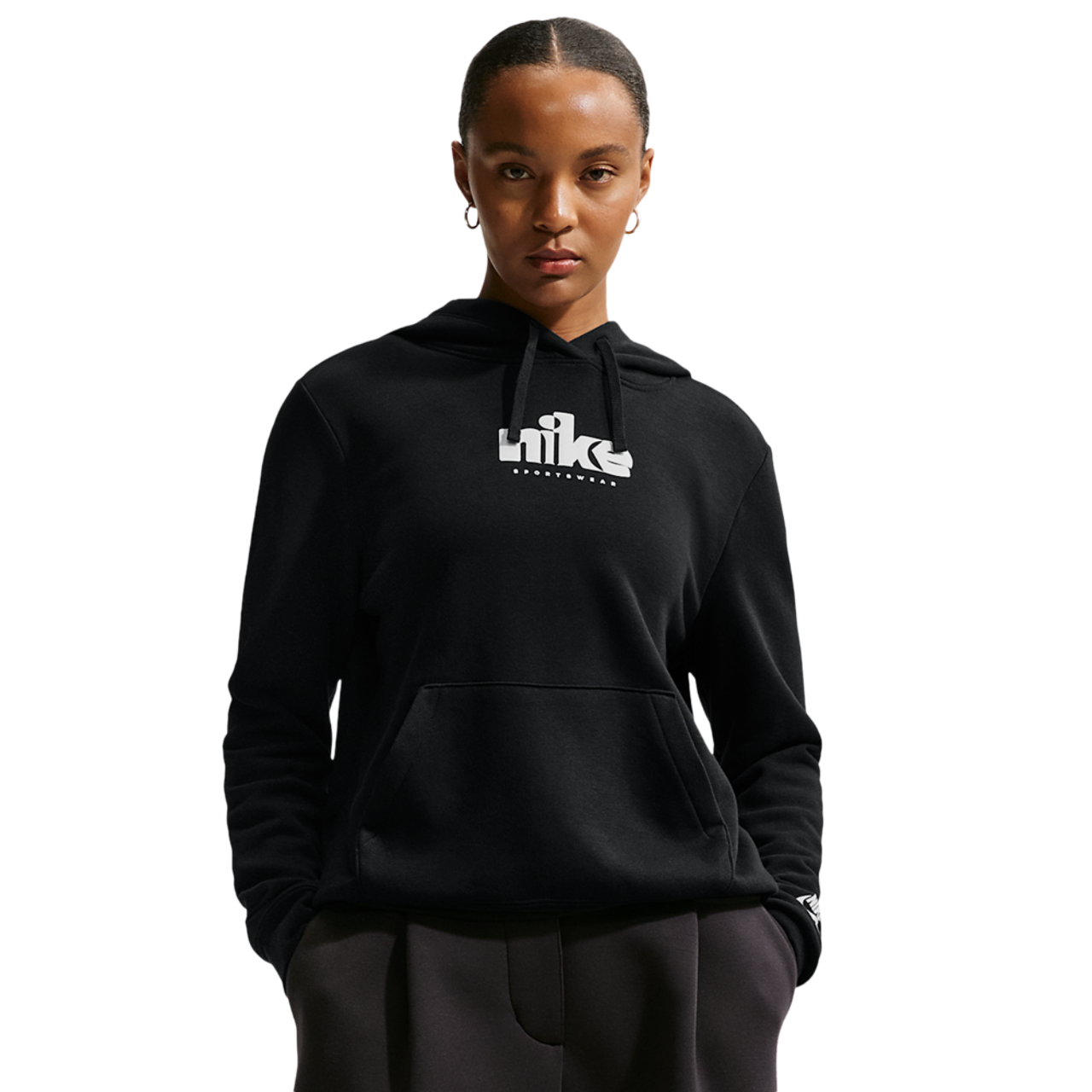 Nike NSW Club Fleece Std Gx Po Hoodie Image 1 of 7. Tap to open photo gallery.