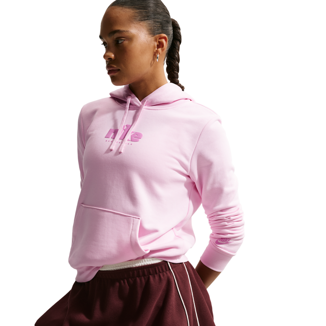 Nike NSW Club Fleece Std Gx Po Hoodie Image 1 of 4. Tap to open photo gallery.