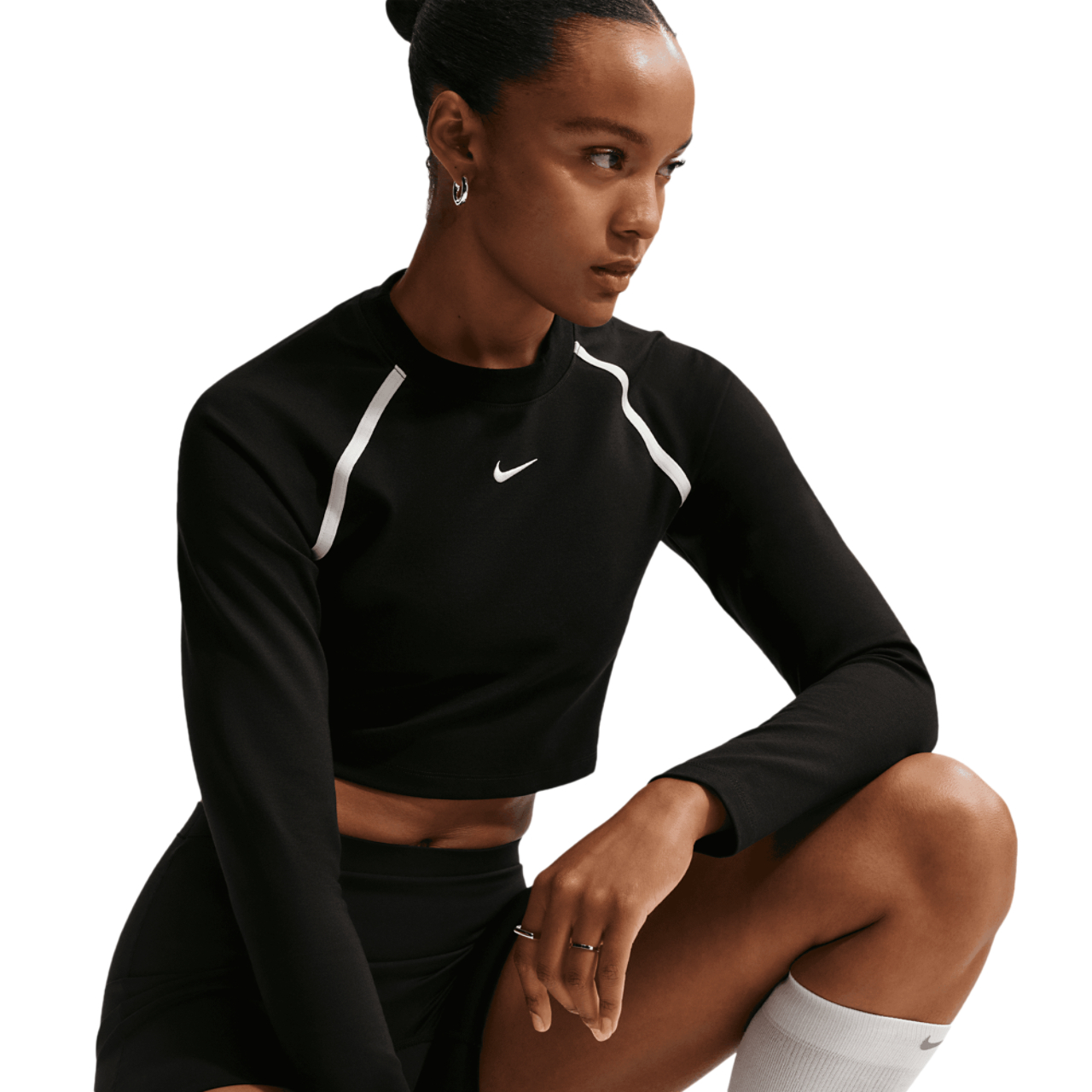 Nike NSW Street Long Sleeve Body Bold Crop - Women's | Foot Locker