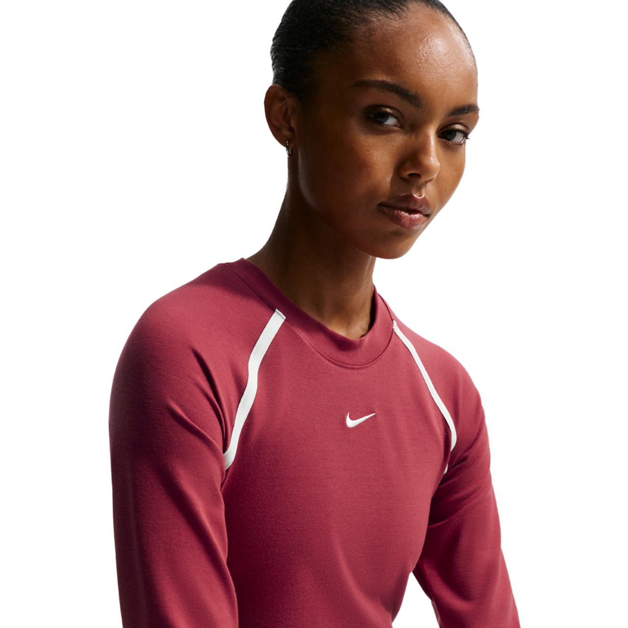 Nike NSW Street Long Sleeve Body Bold Crop Image 1 of 4. Tap to open photo gallery.