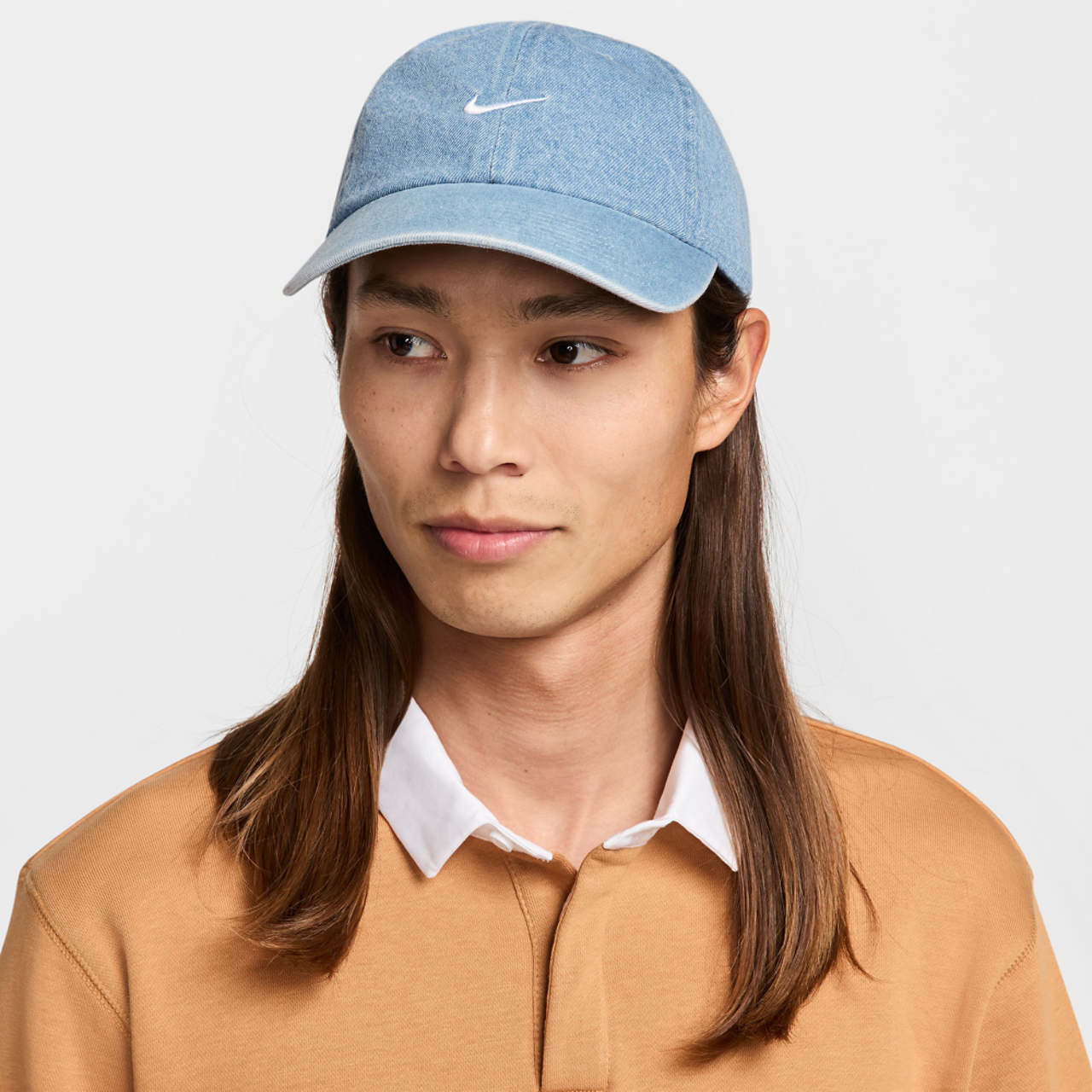 Nike Club Denim Cap Image 1 of 5. Tap to open photo gallery.