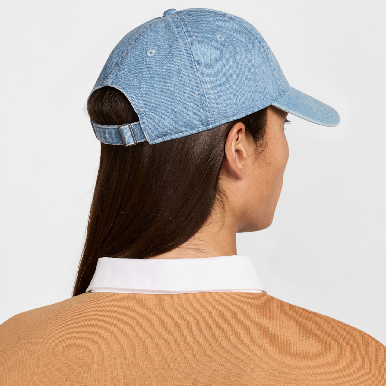 Nike Club Denim Cap Image 2 of 5. Tap to open photo gallery.